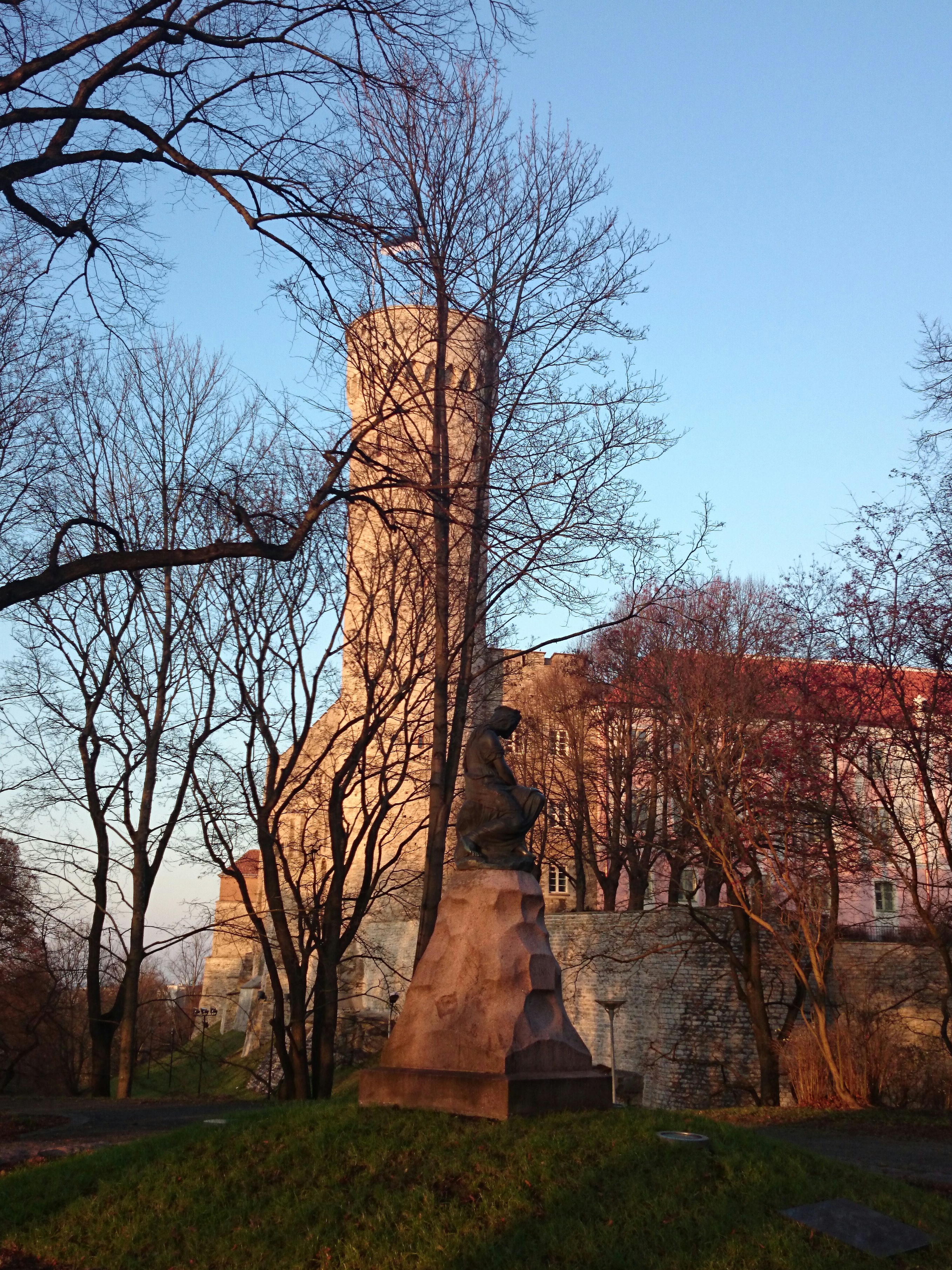 Tallinn, Pikk Hermann, vaade Lindamäelt. rephoto