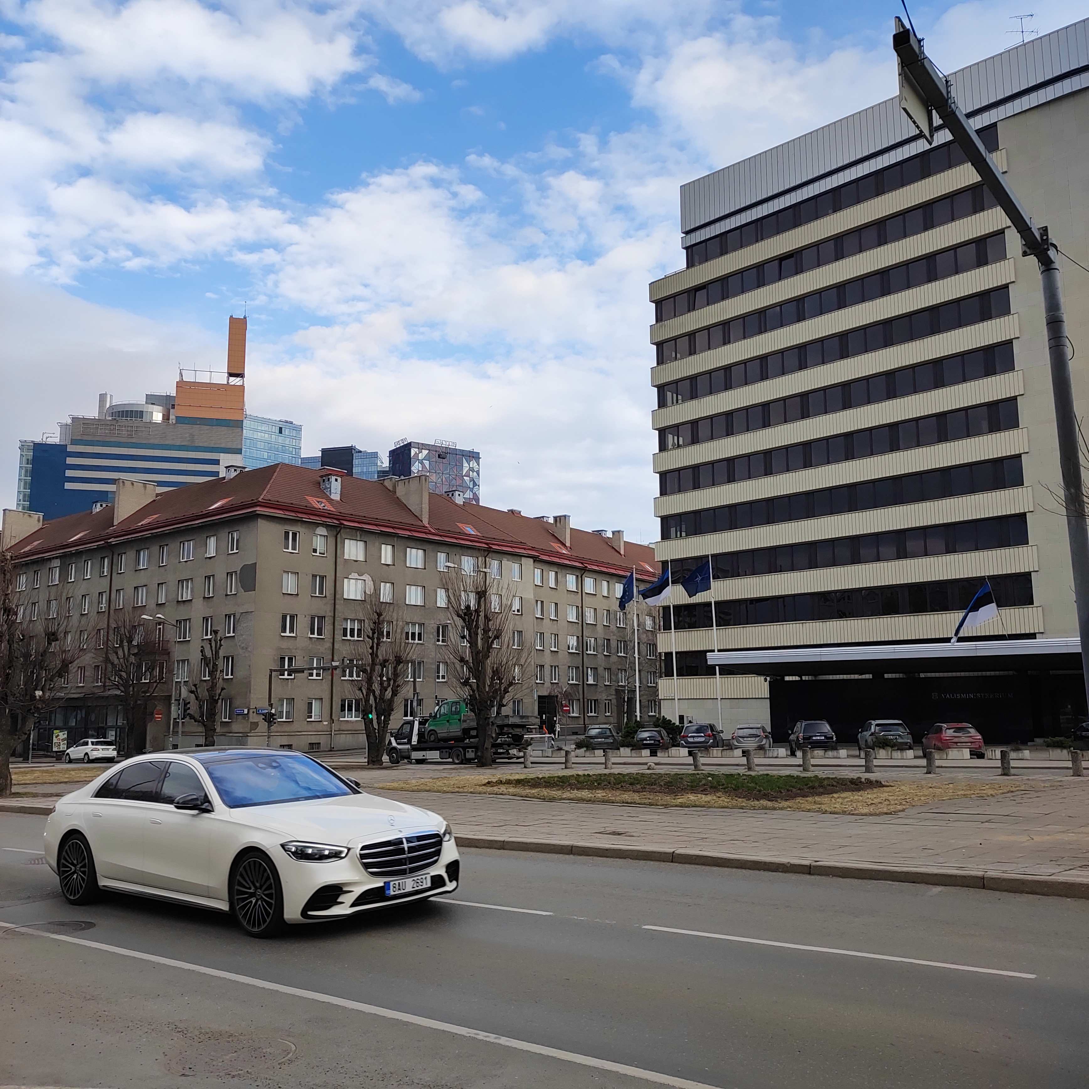 Lenini monument Tallinnas Rävala puiesteel rephoto