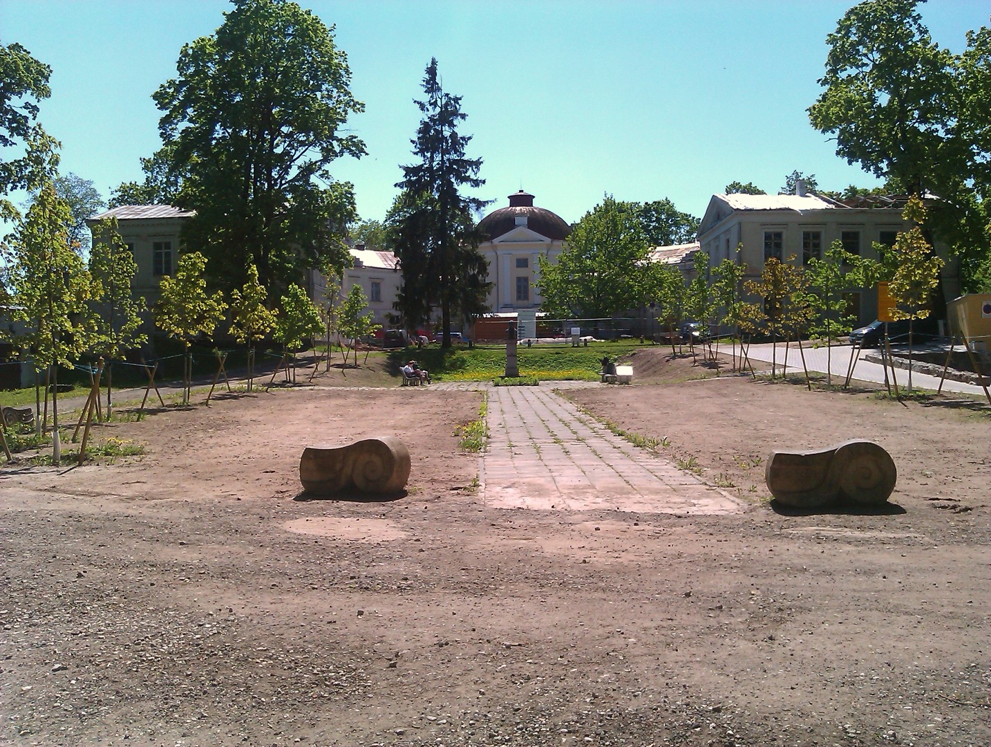 Vana Anatoomikum, vaade Toomelt rephoto