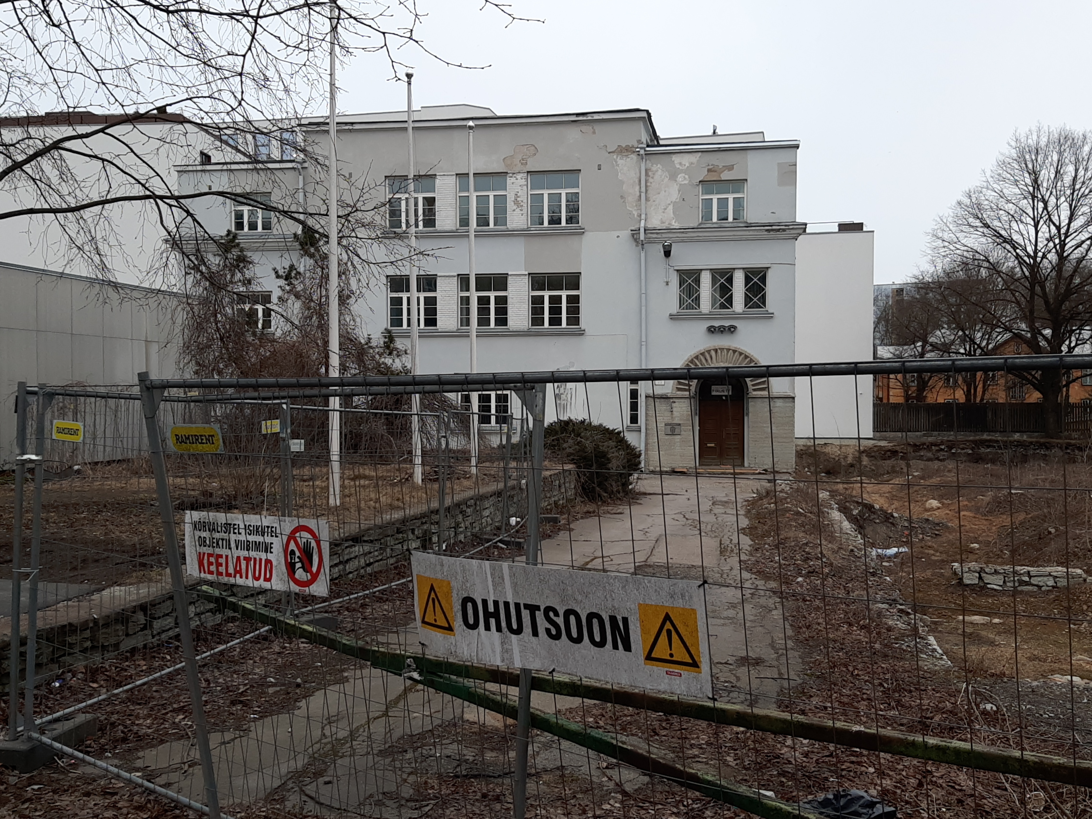 Double stone building, Pärnu Road 41. rephoto