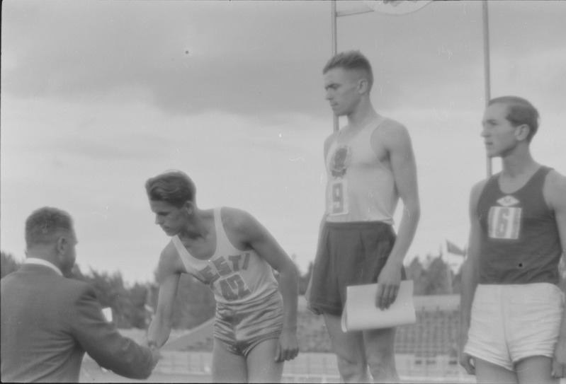 NSV Liidu meistrivõistlused kergejõustikus 1948 – Gunnar Vaidla - Ajapaik