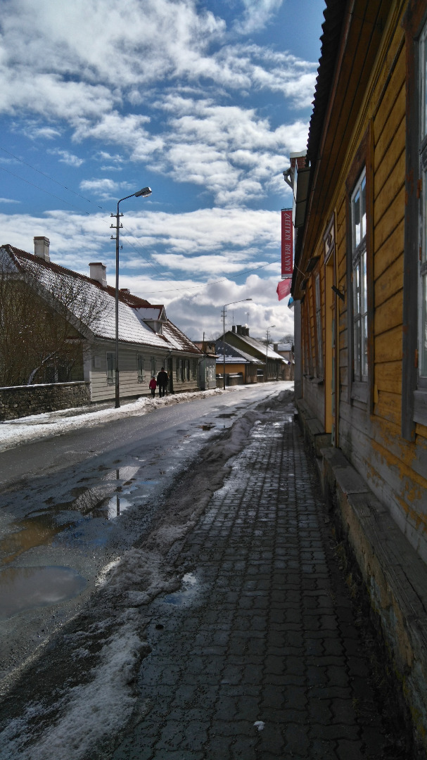 Rakvere Long Street. rephoto
