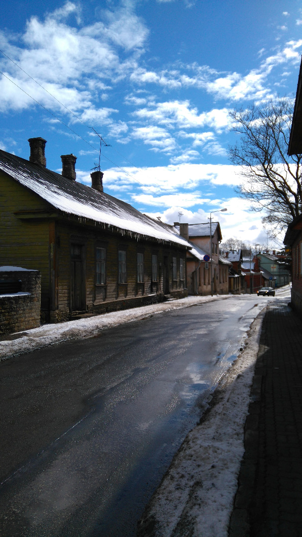 Rakvere Long Street. rephoto