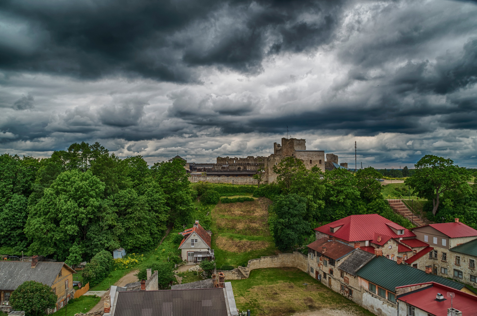 Rakvere linnuse varemed rephoto