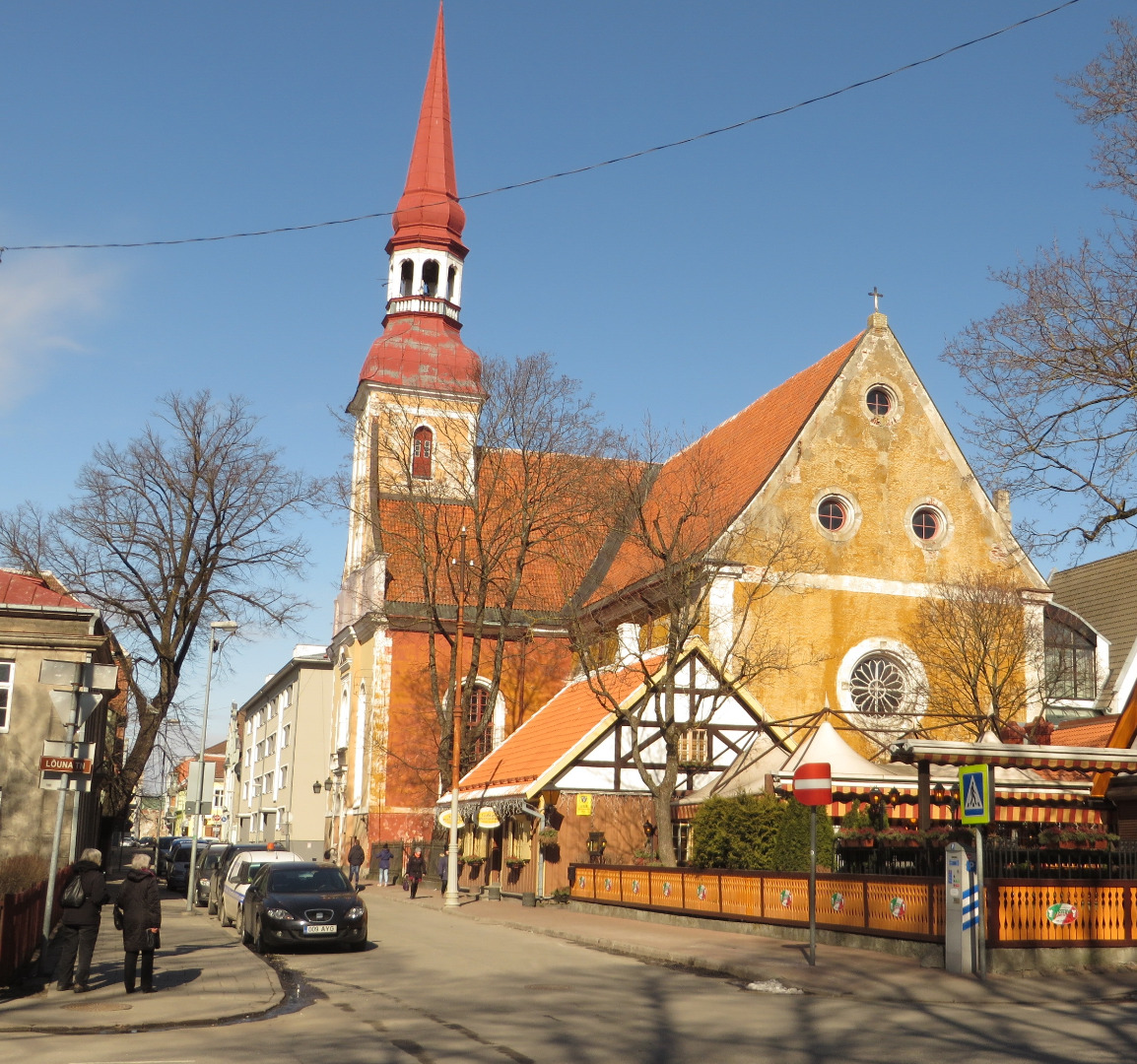 Pernovy : Church of St. Elizabeth = Pärnu : p. Elizabeth Church = Pernau : St. Elizabeth-Kirche rephoto