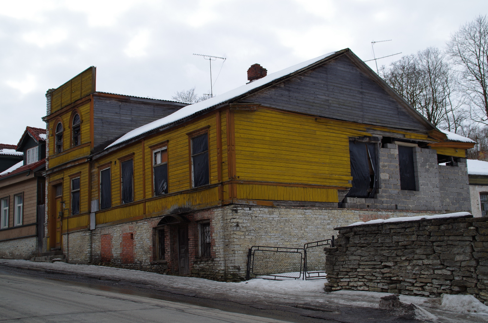 Rakvere saksa ühis-reaalgümnaasiumi maja rephoto