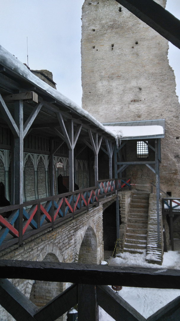 Ruins of Rakvere Castle rephoto