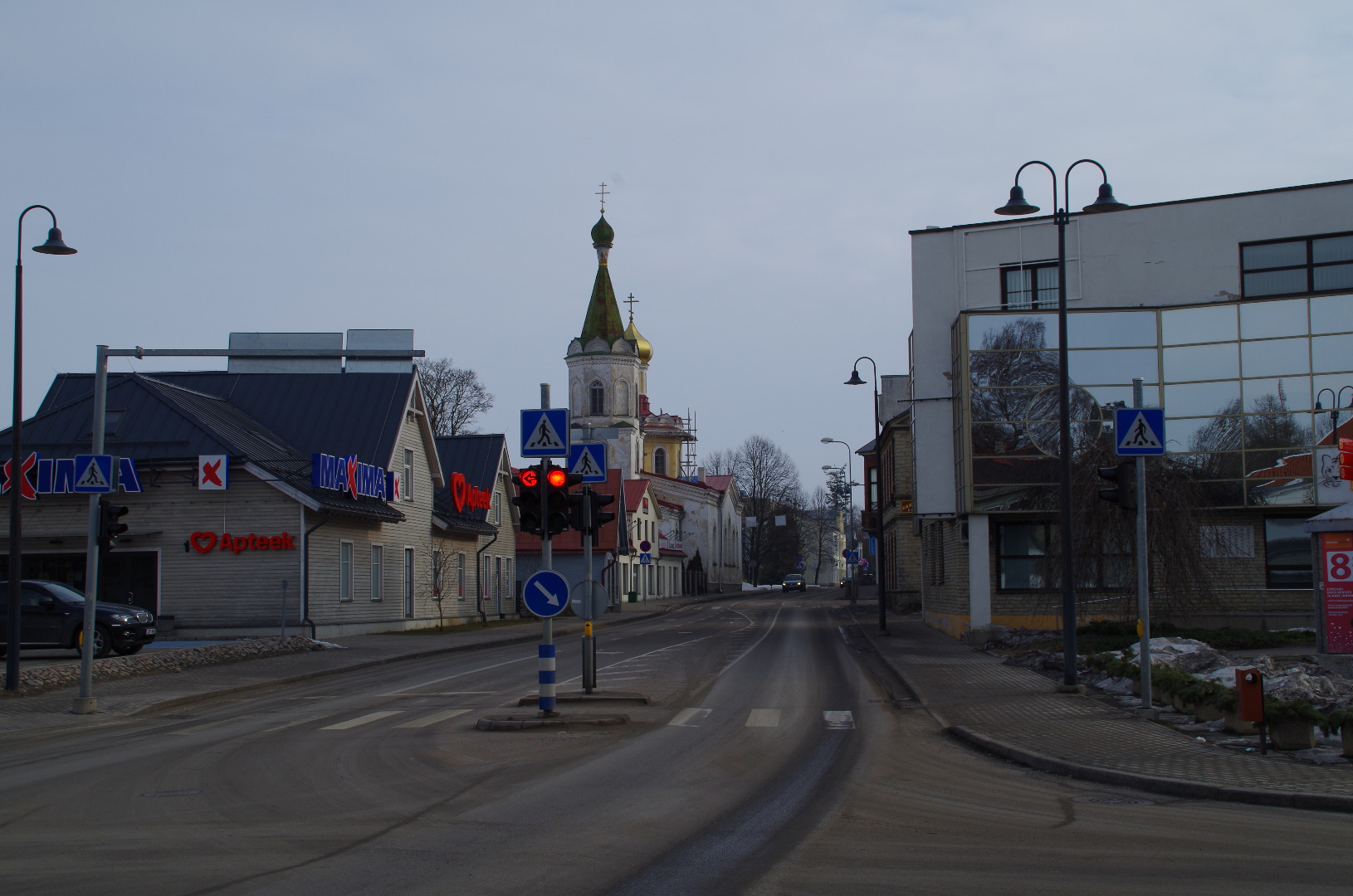 Tallinn Street in Rakvere rephoto