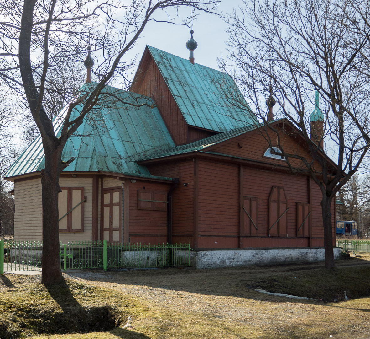 Nikolai Imetegija ap. Orthodox Church in Tallinn in Koplis. Architect Alexander Wladovsky rephoto