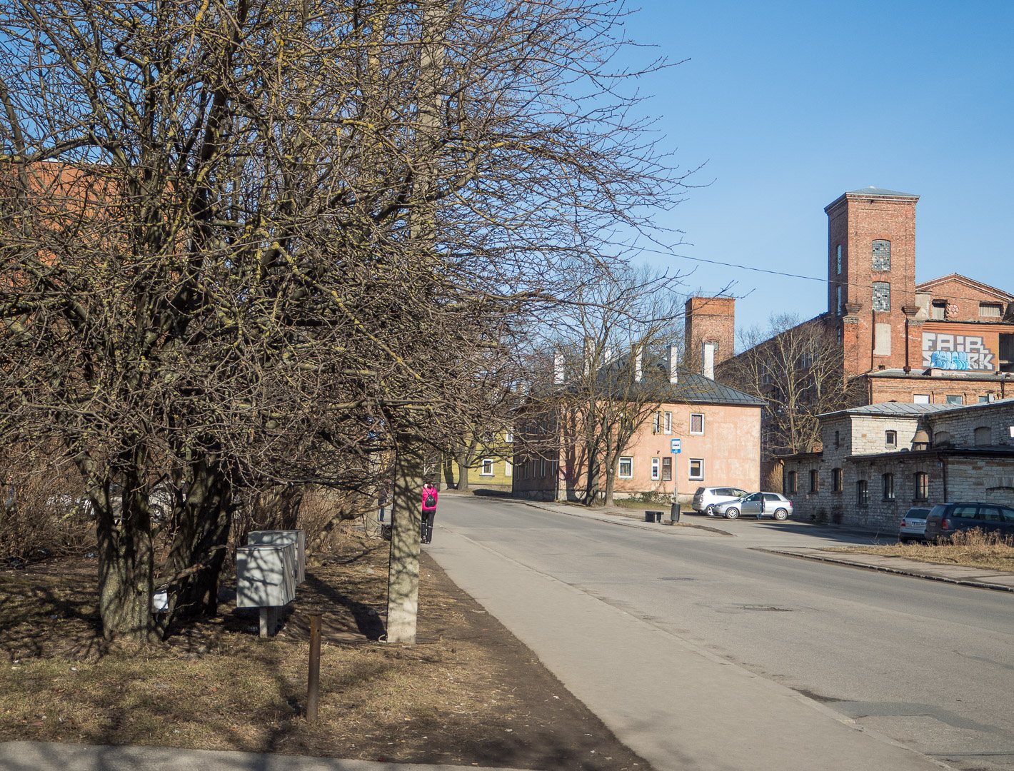 White cotton factory rephoto