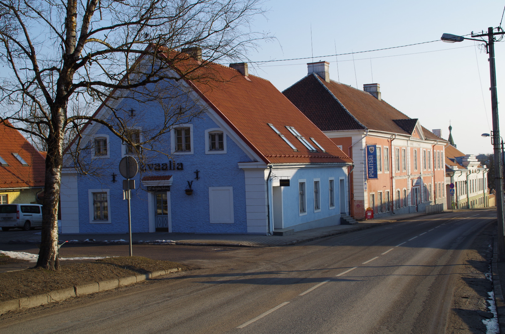 Rakvere, beginning of Tallinn Street rephoto