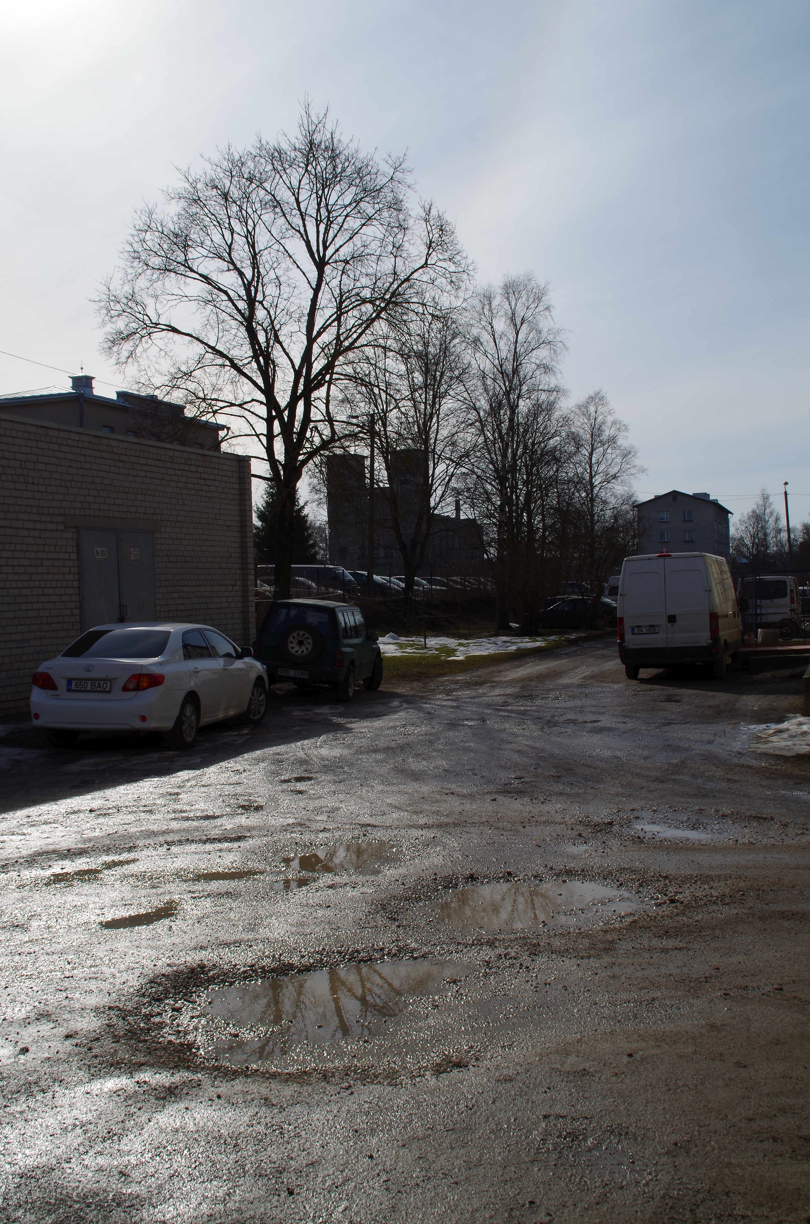 Rakvere, Koidula 11 maja ehitus rephoto