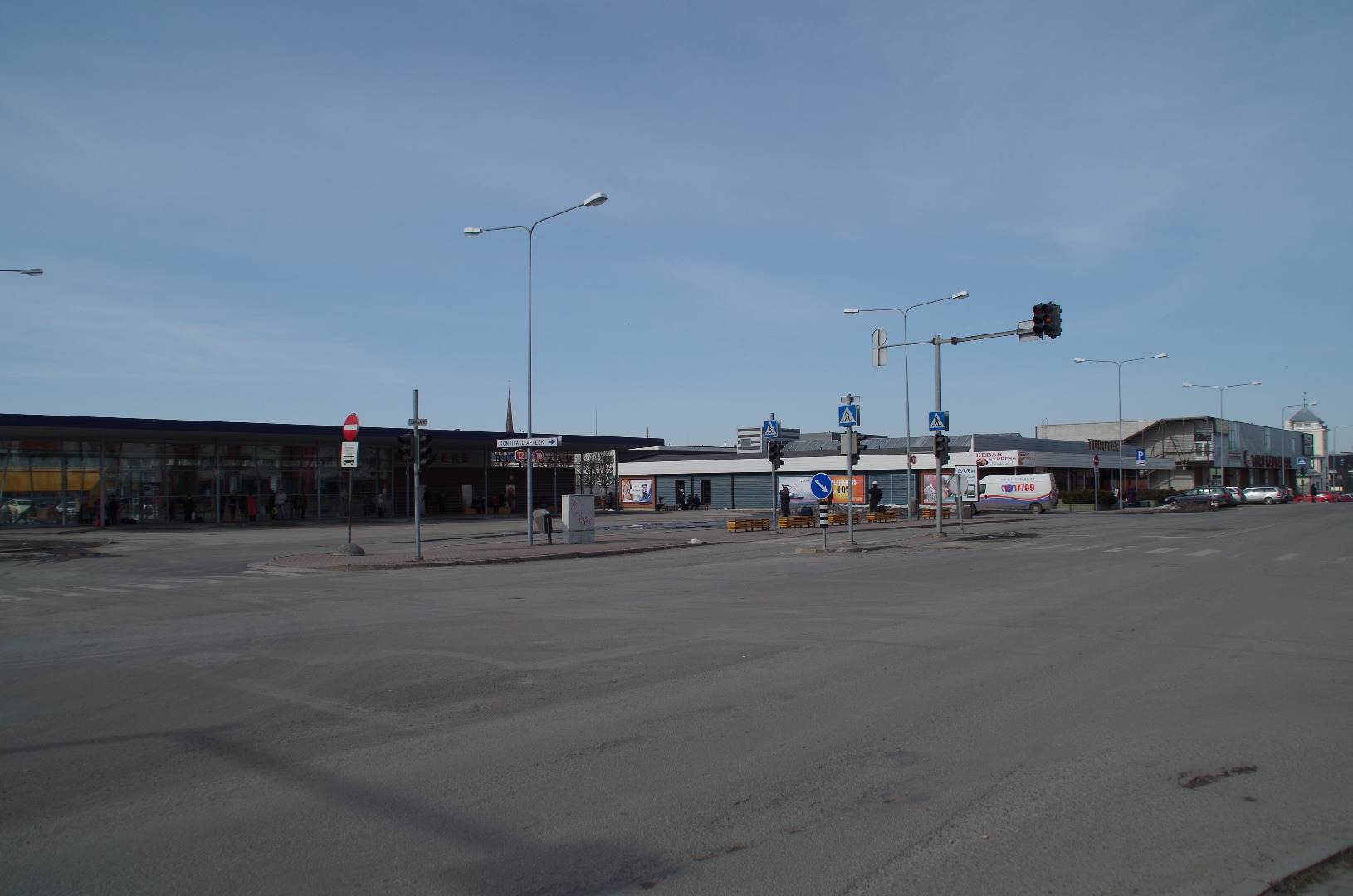 Rakvere bus station. rephoto