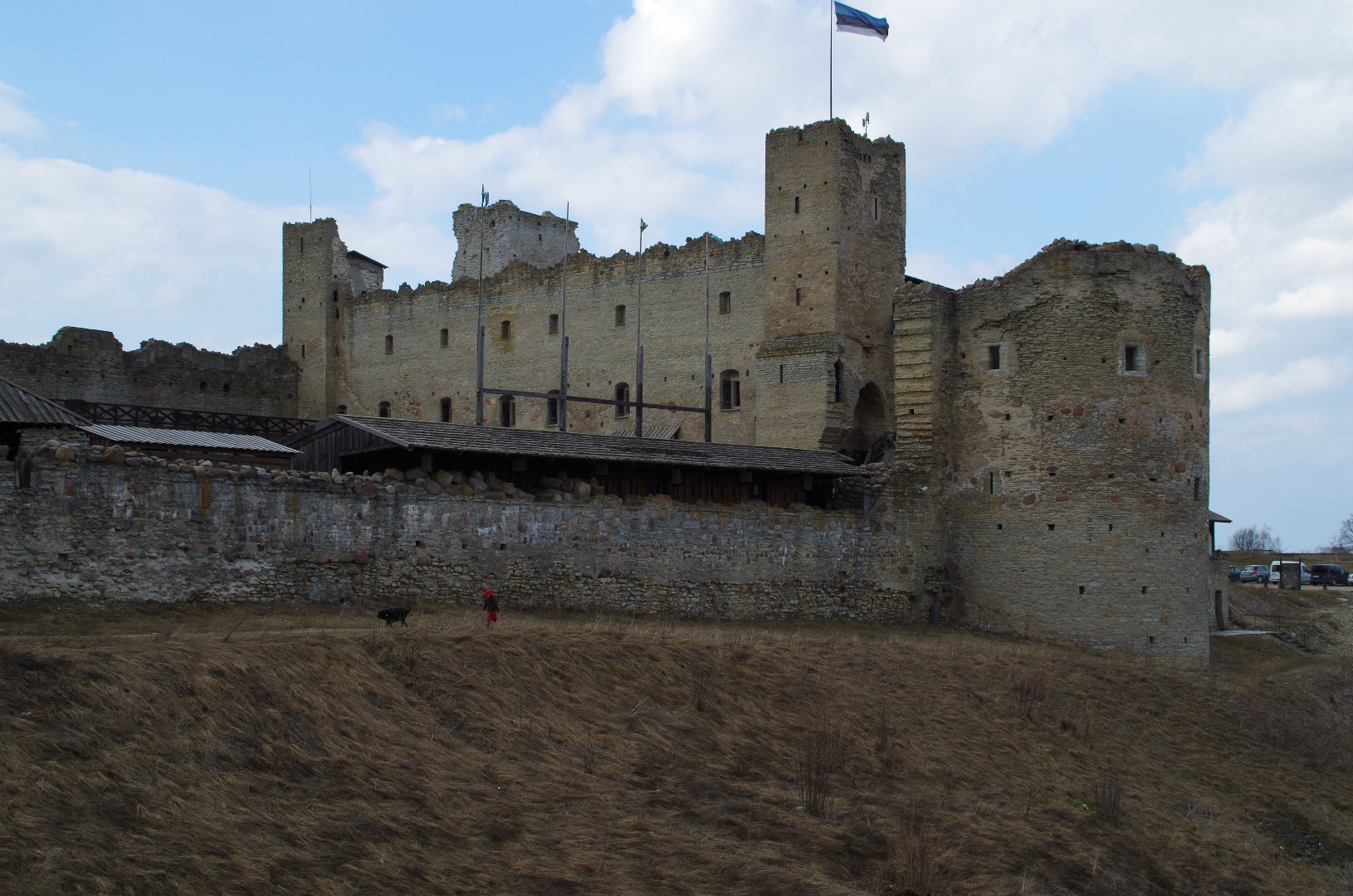 Estonia : Rakvere castle ruins rephoto