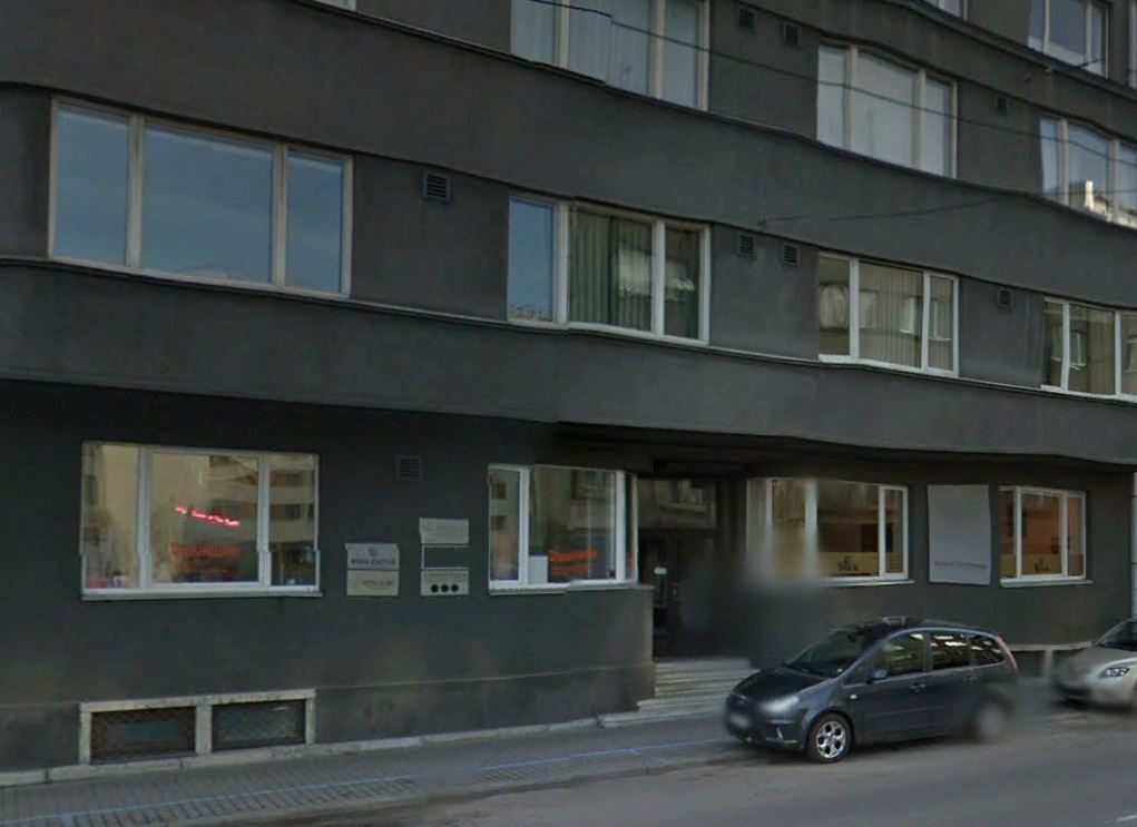 Korterelamu Tallinnas Pärnu mnt 23, fassaadivaated. Arhitekt Eugen Sacharias rephoto