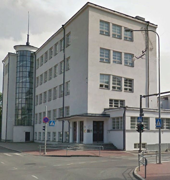 Lenderi gümnaasium Tallinnas, vaade. Arhitekt Herbert Johanson rephoto