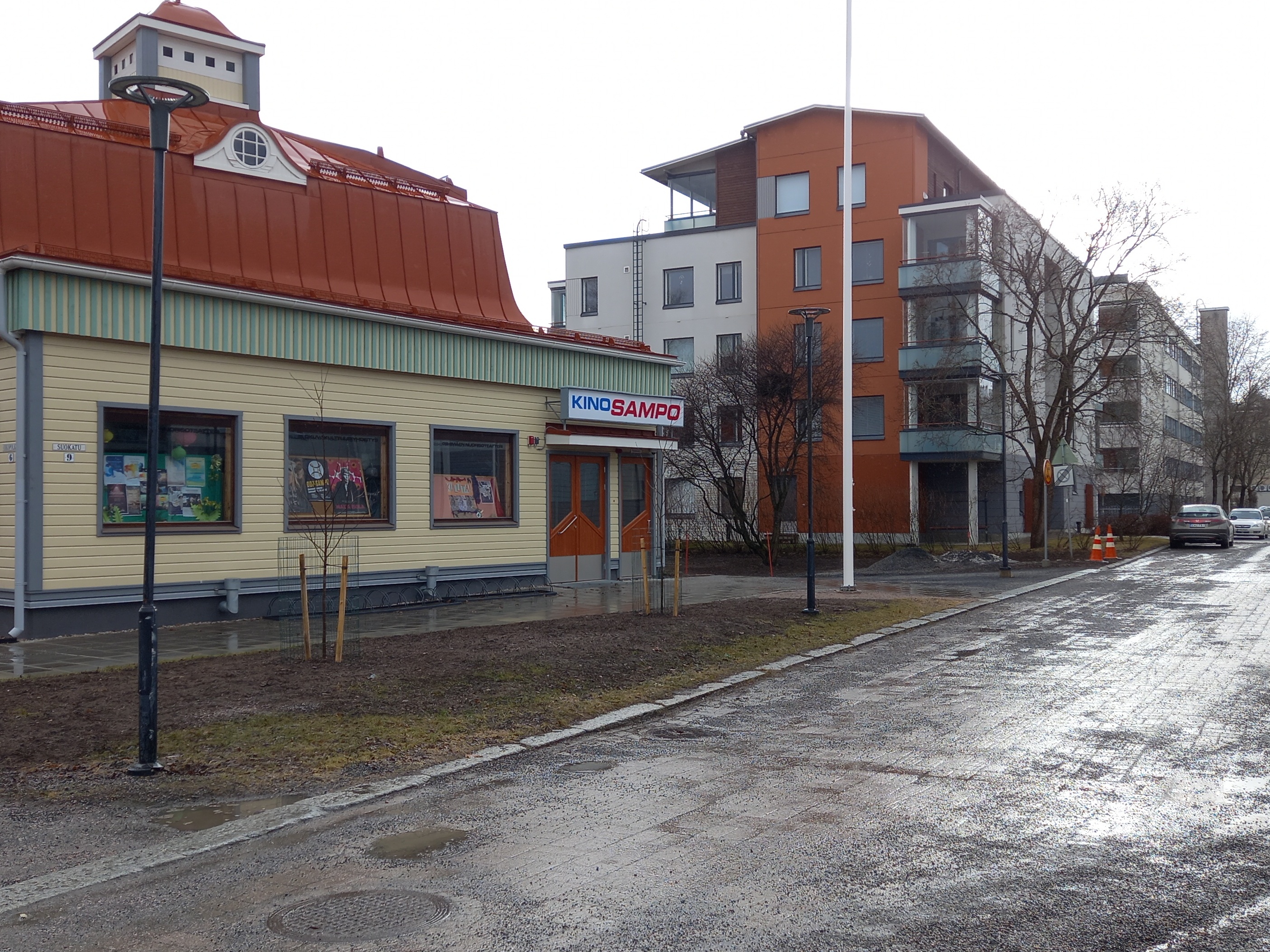 Kino Sampo Suokylässä. Kuva: Riihimäen kaupunginmuseo rephoto