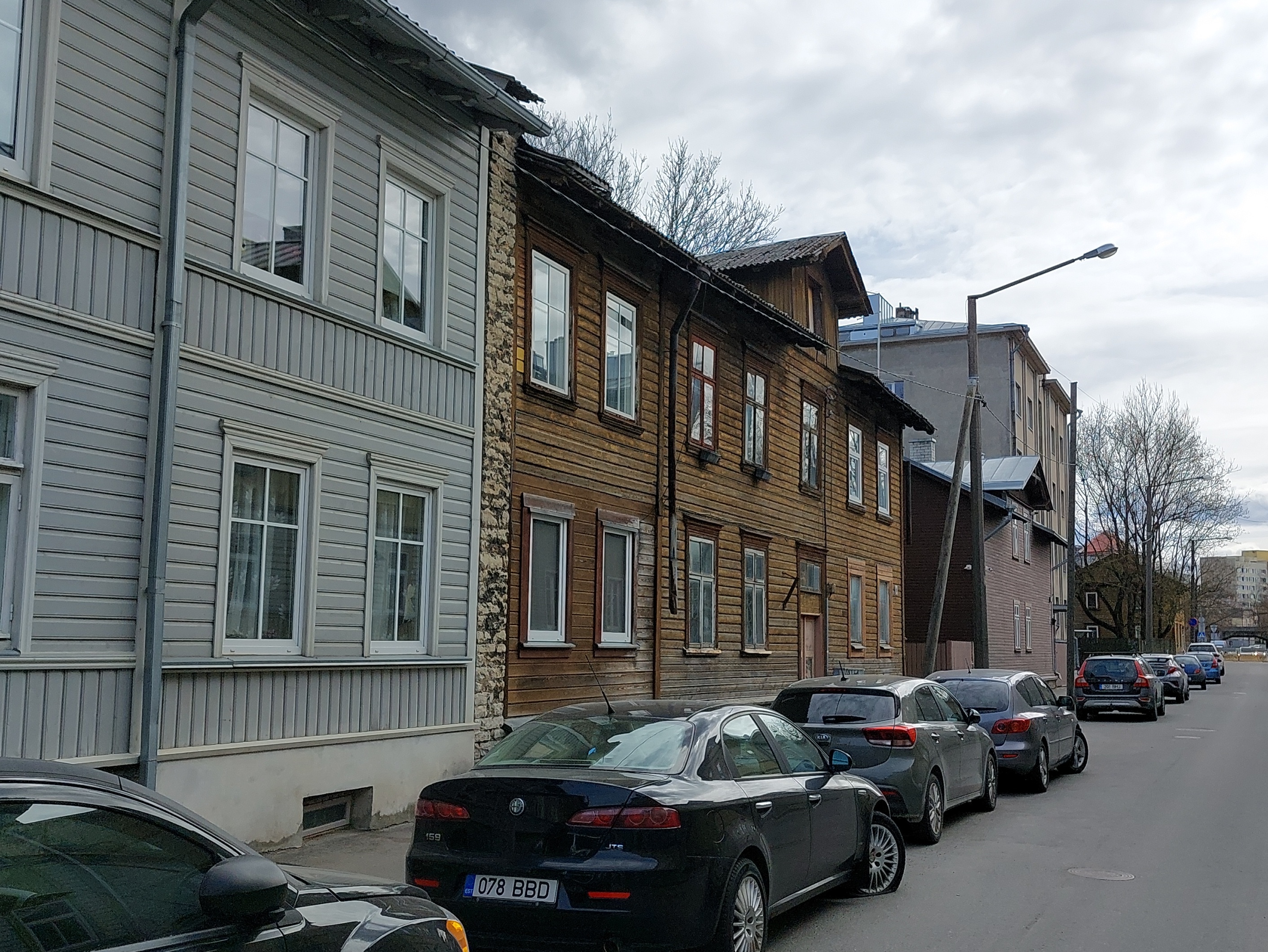 Houses on Rohu Street, street view rephoto