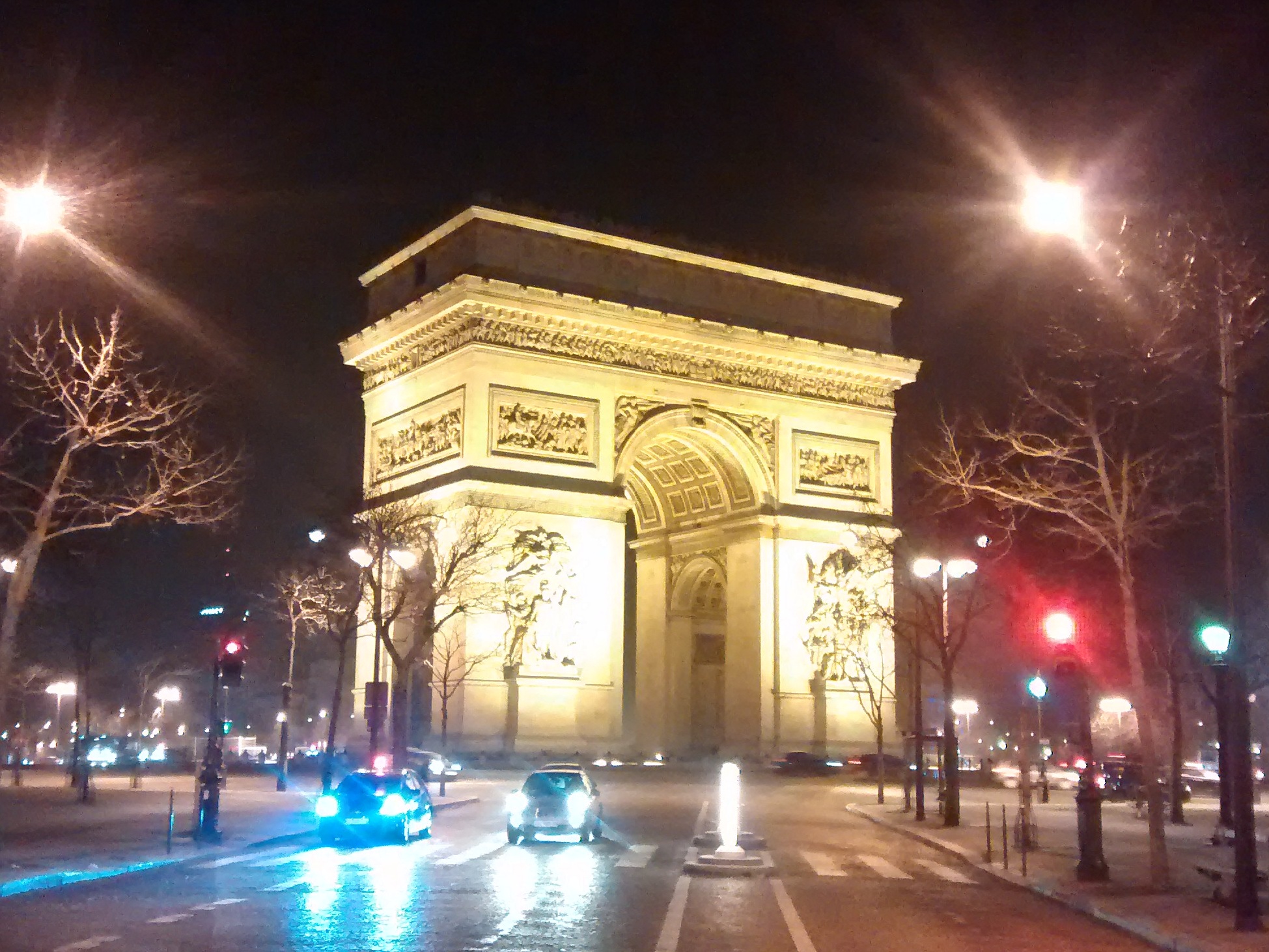 Arc de Triomphe, Paris rephoto
