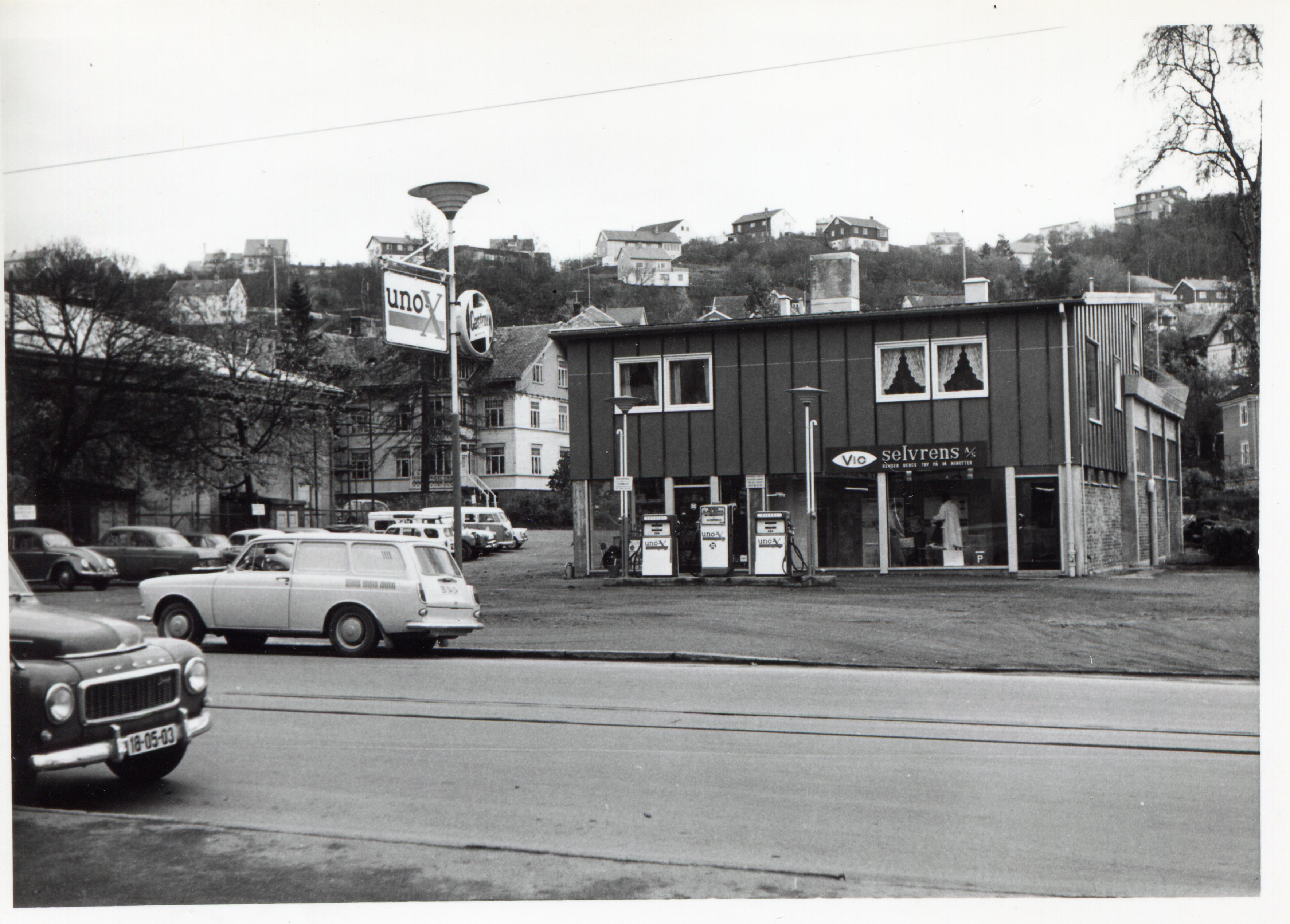 Unox gas station, Oslo. Ajapaik
