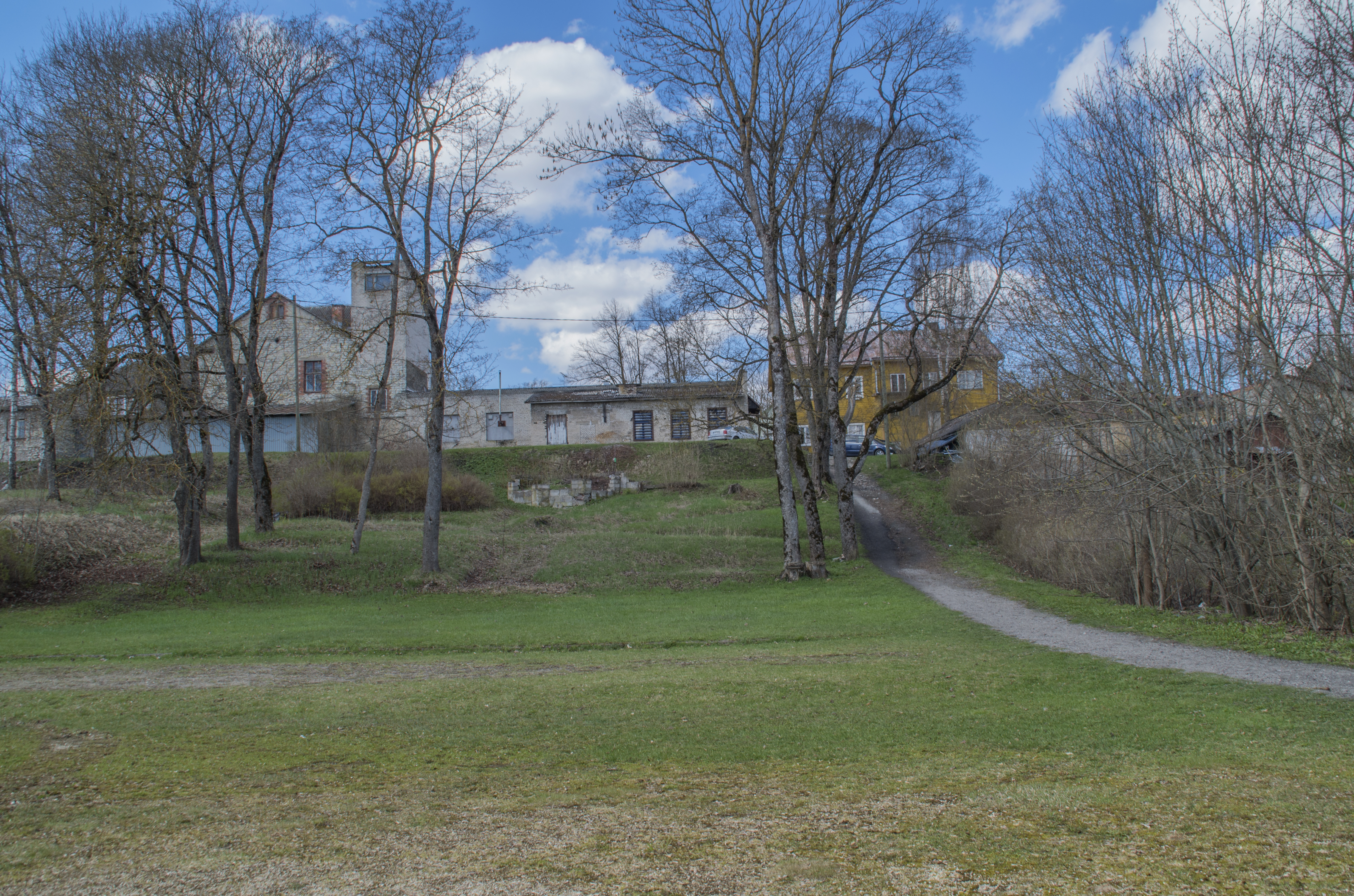 Rakvere, fire-fighting garden rephoto