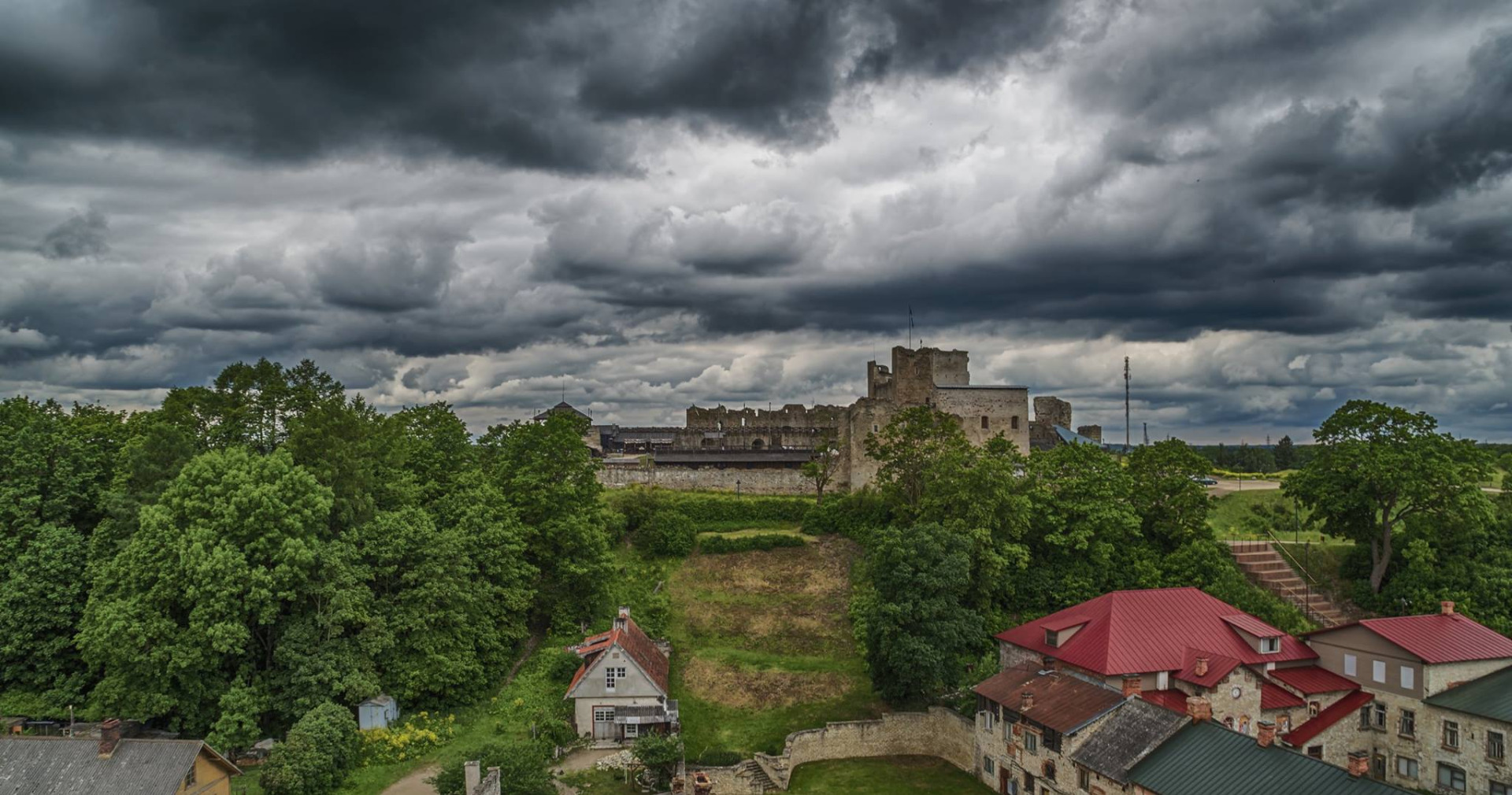 Rakvere linnuse varemed. rephoto