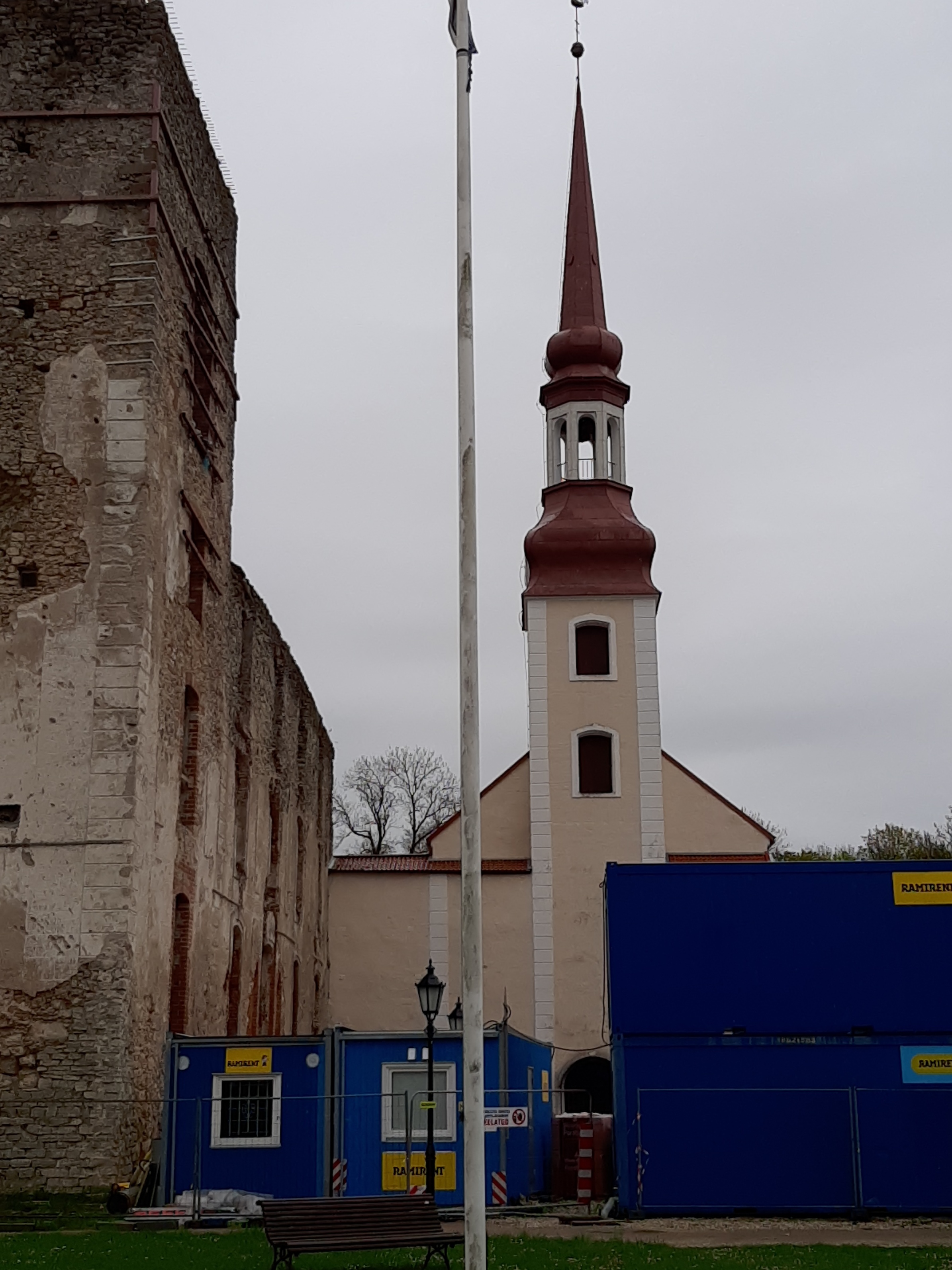 [põltsamaa castle and church] rephoto