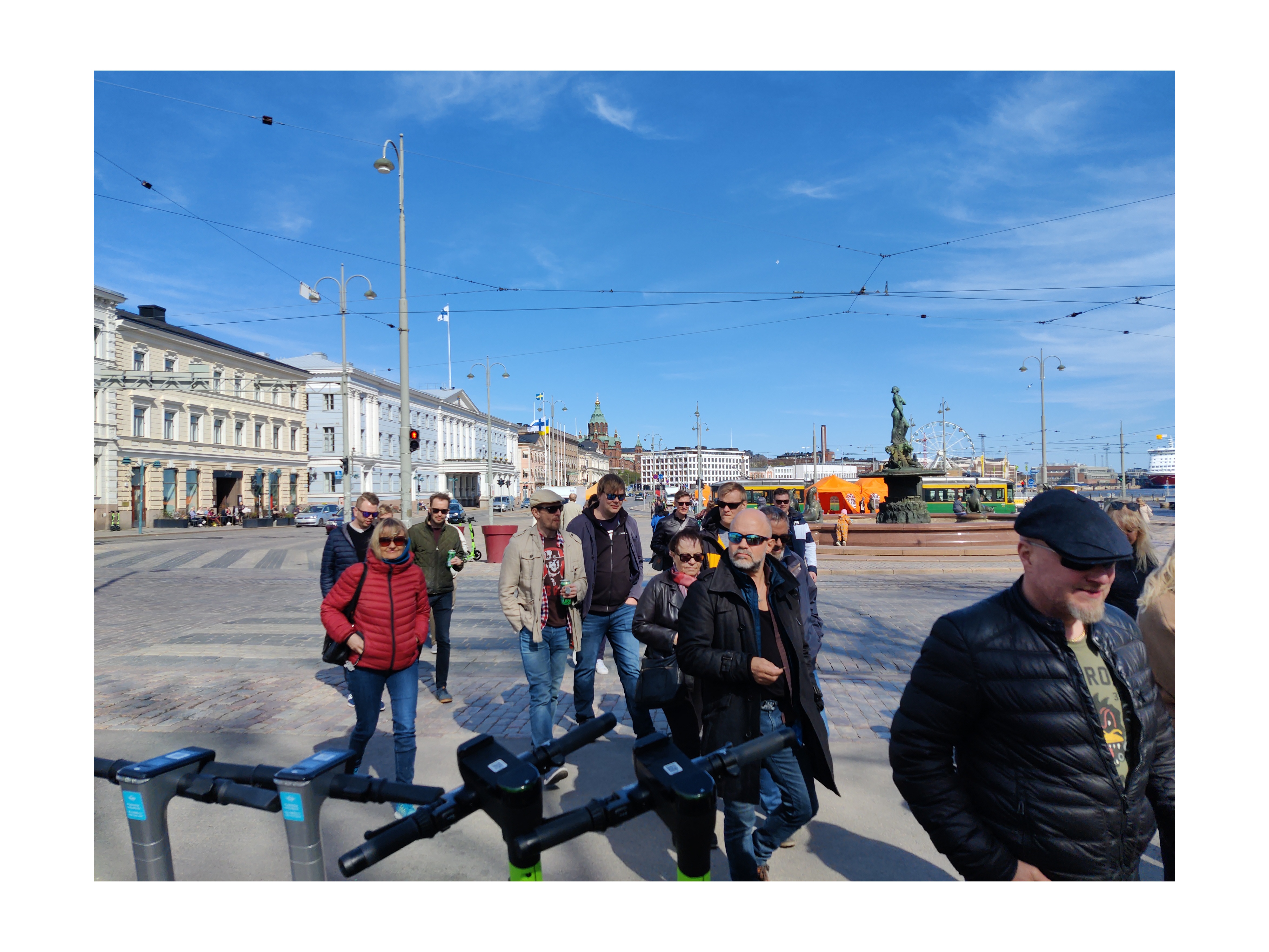 Kauppatori ja Havis Amandan patsas rephoto