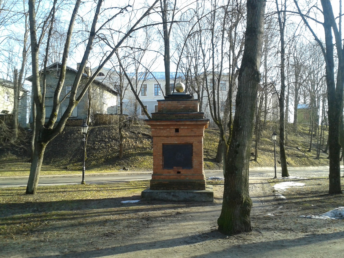 "Rahvaste" monument Toomeorus (arhitekt V.Krause) rephoto