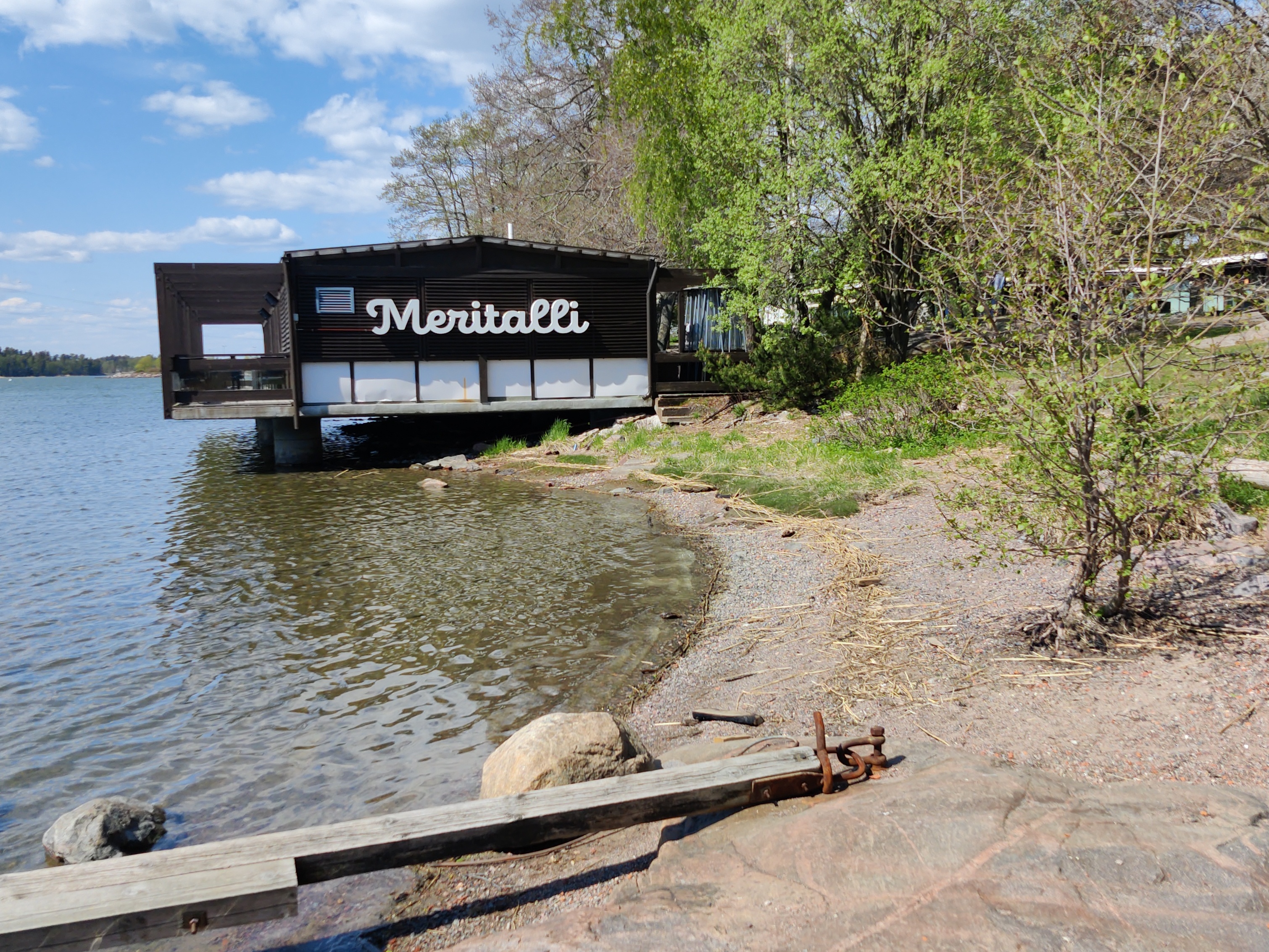 Taivallahden ympäristöä. Ravintola mestaritalli. rephoto