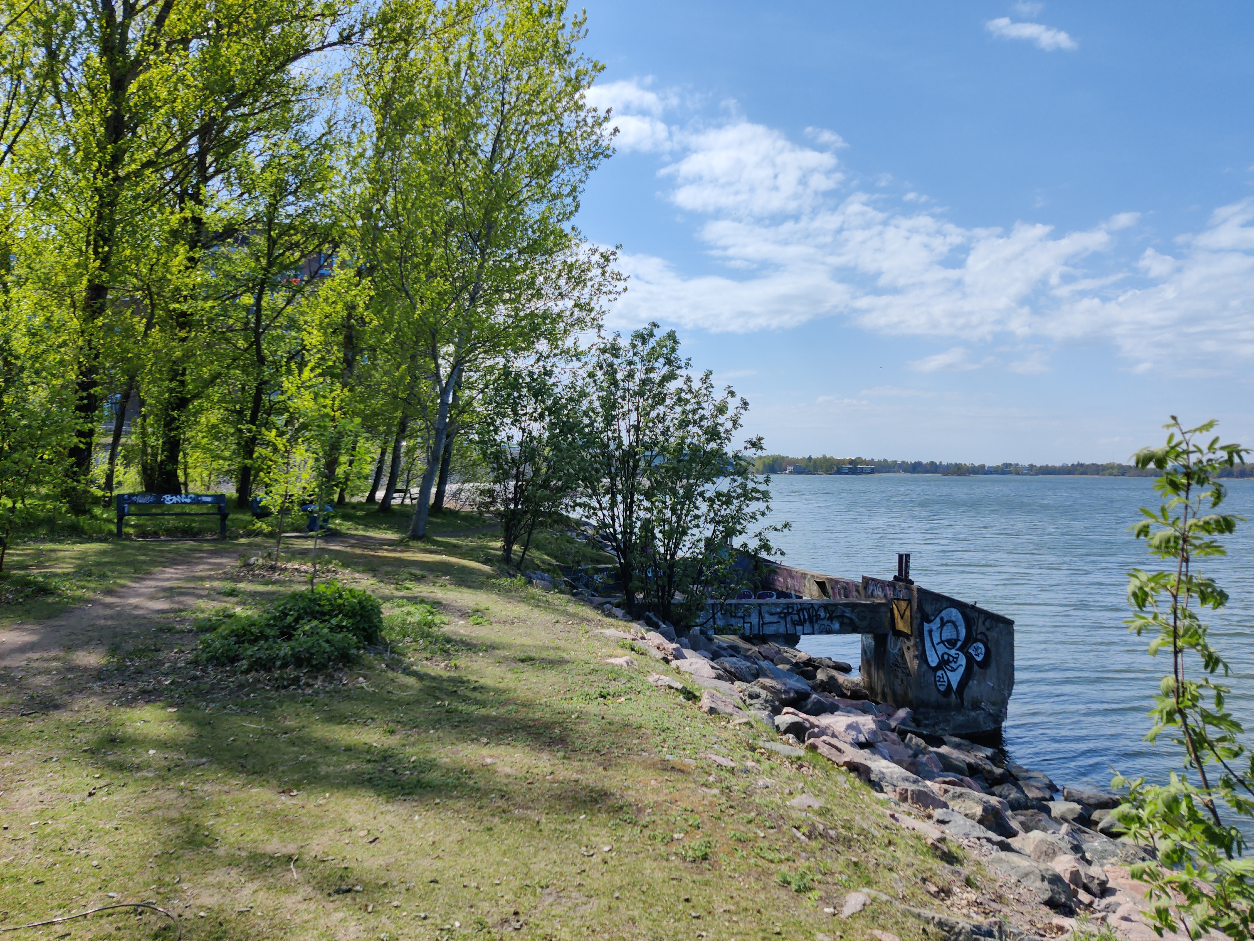 Iso Pässin saari, Purjehdusseura Helsingfors Segelklubb (HSK) rephoto