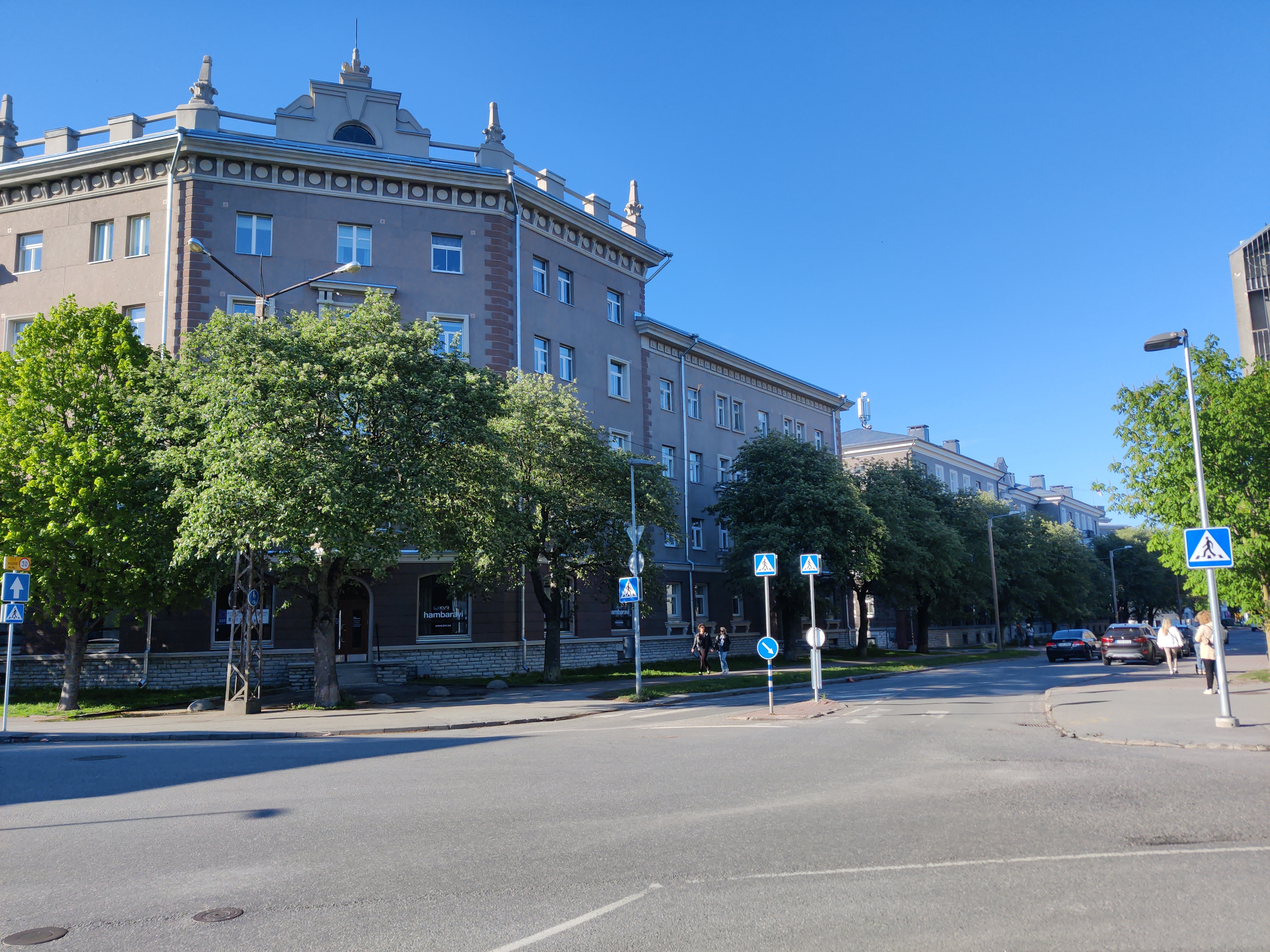 New dwellings of Volta employees on Käspert Street. rephoto