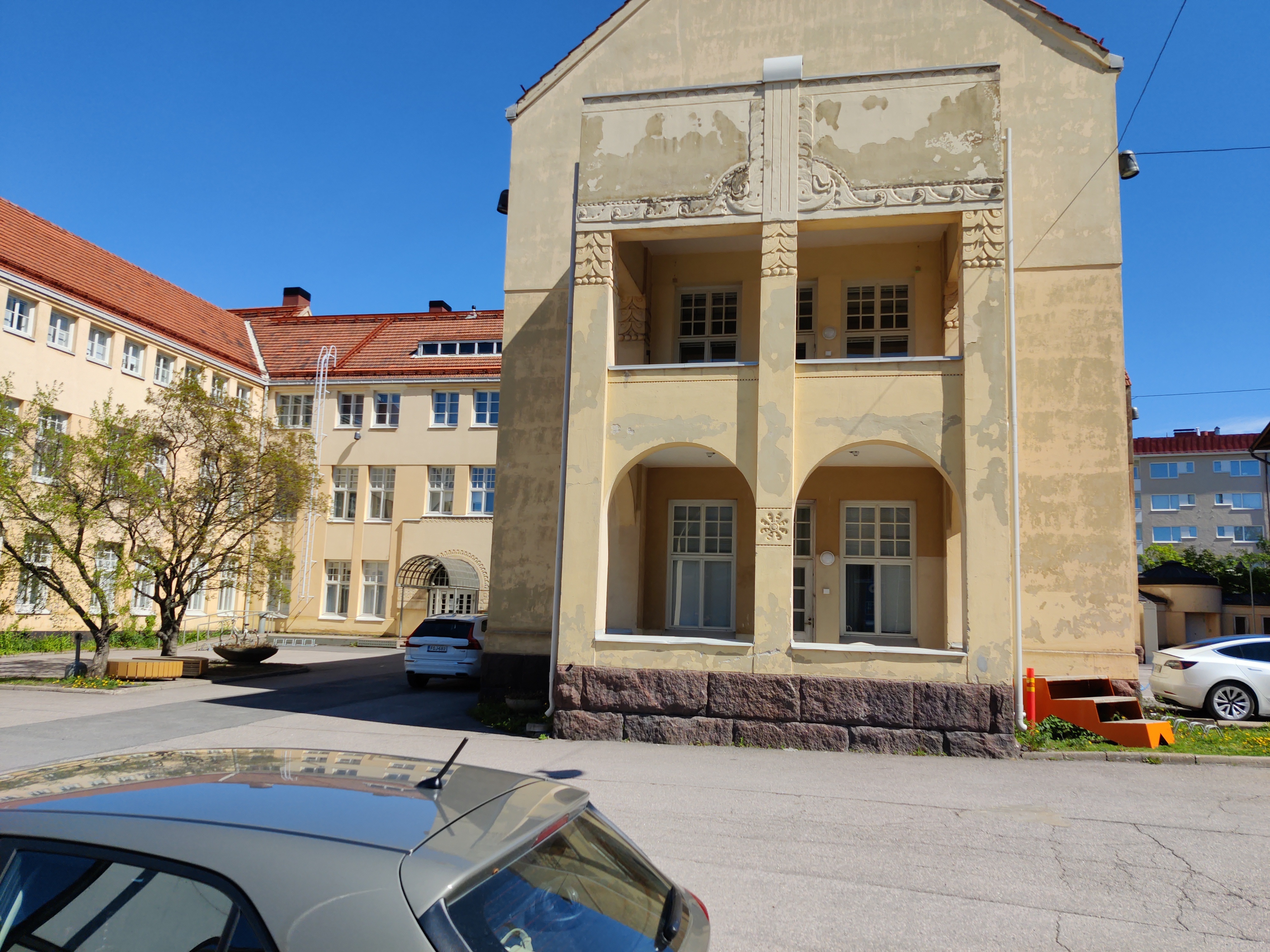 Marian sairaala.; dia, filmi, väri rephoto