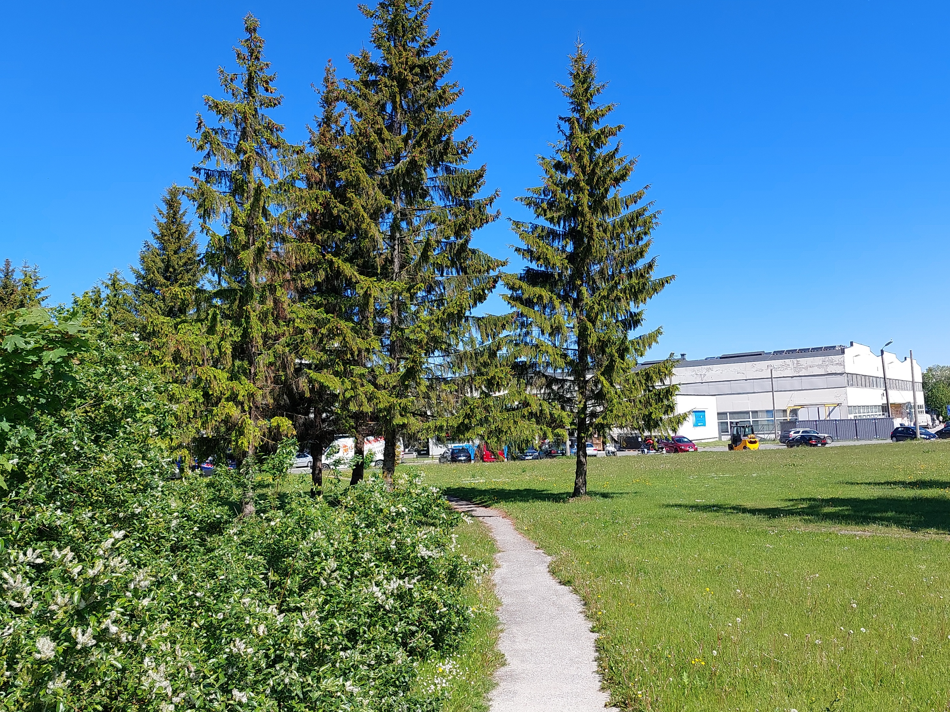 Buildings near Kadaka tee in Tallinn rephoto