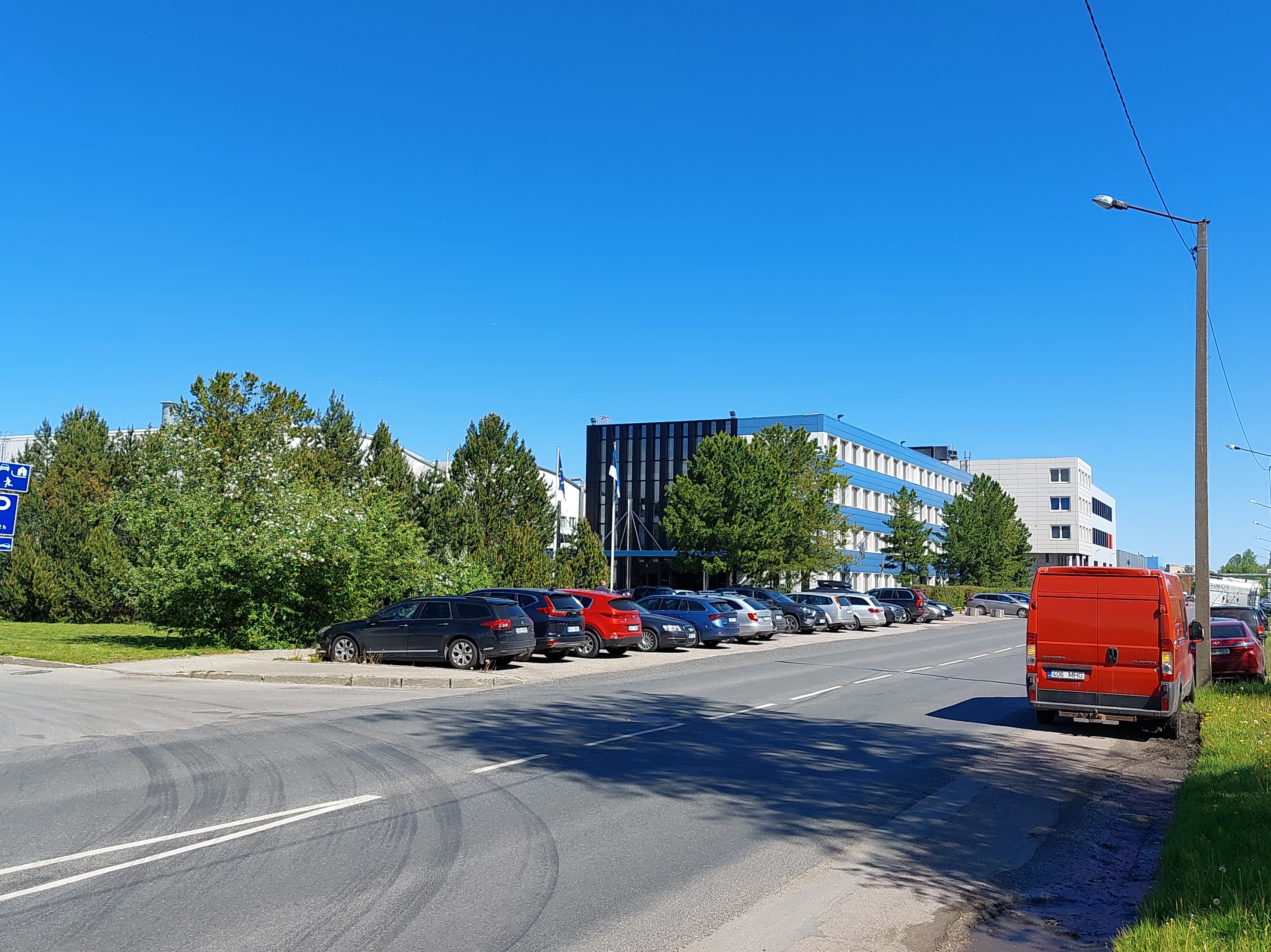 Laka Street in Tallinn rephoto