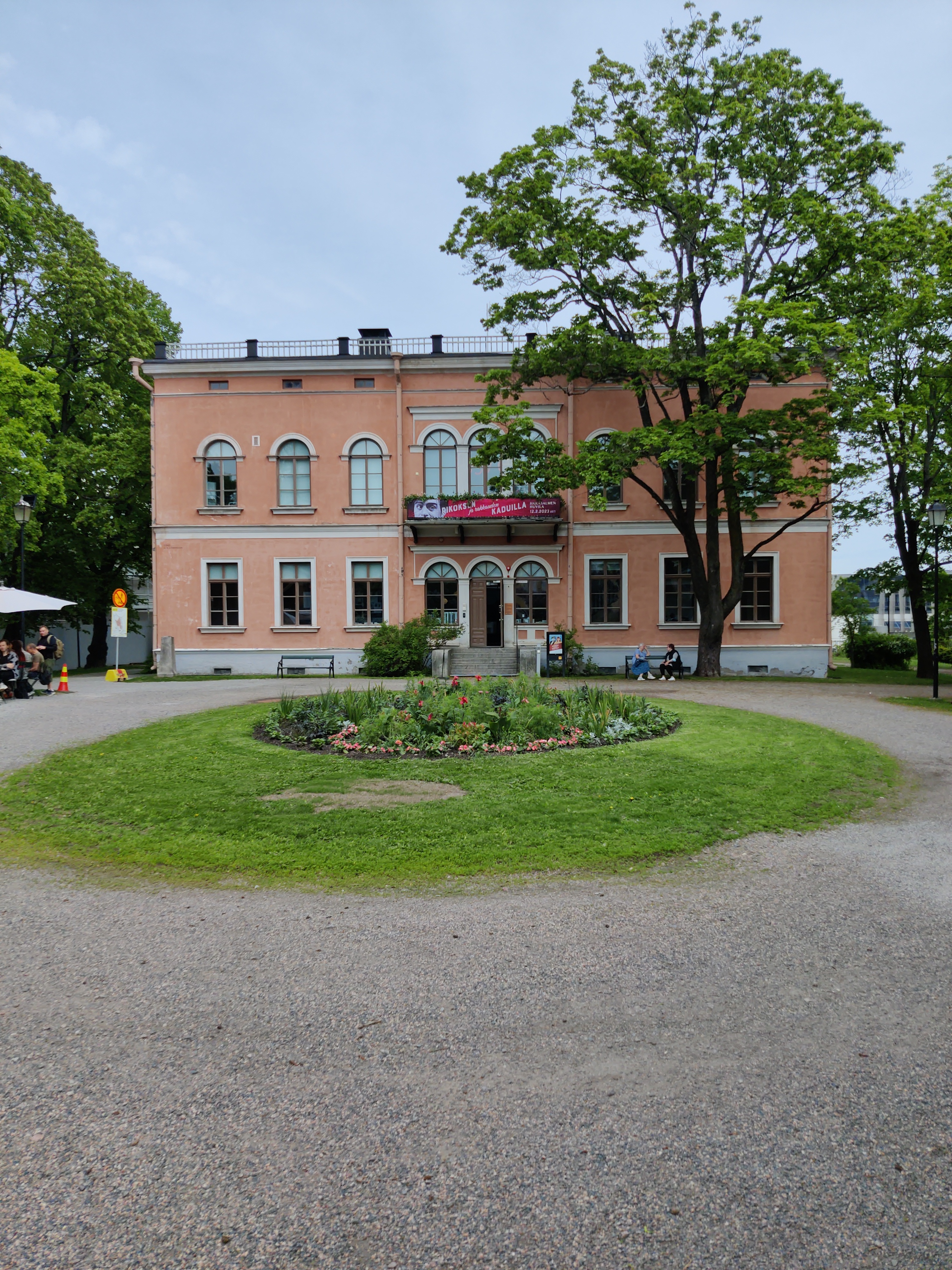 Hakasalmen huvila, Karamzininkatu 2 (=Karamzininranta ). Helsingin kaupunginmuseo. Arkkitehti E. B. Lohrmann, valmisrunut 1843. rephoto