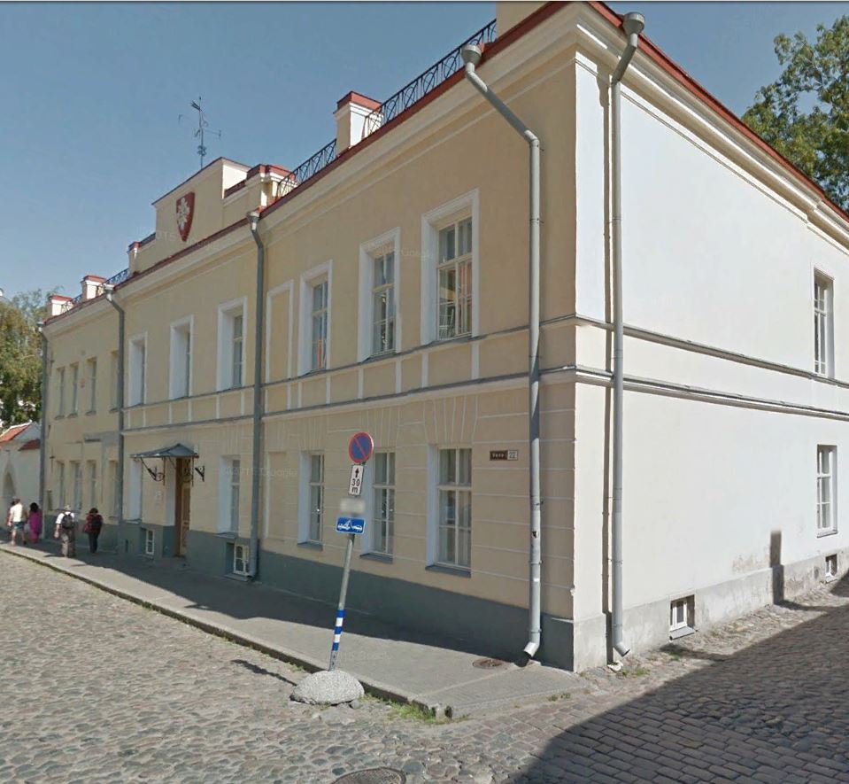 Tallinna Merekooli hoone aastatel 1940 - 1944 rephoto