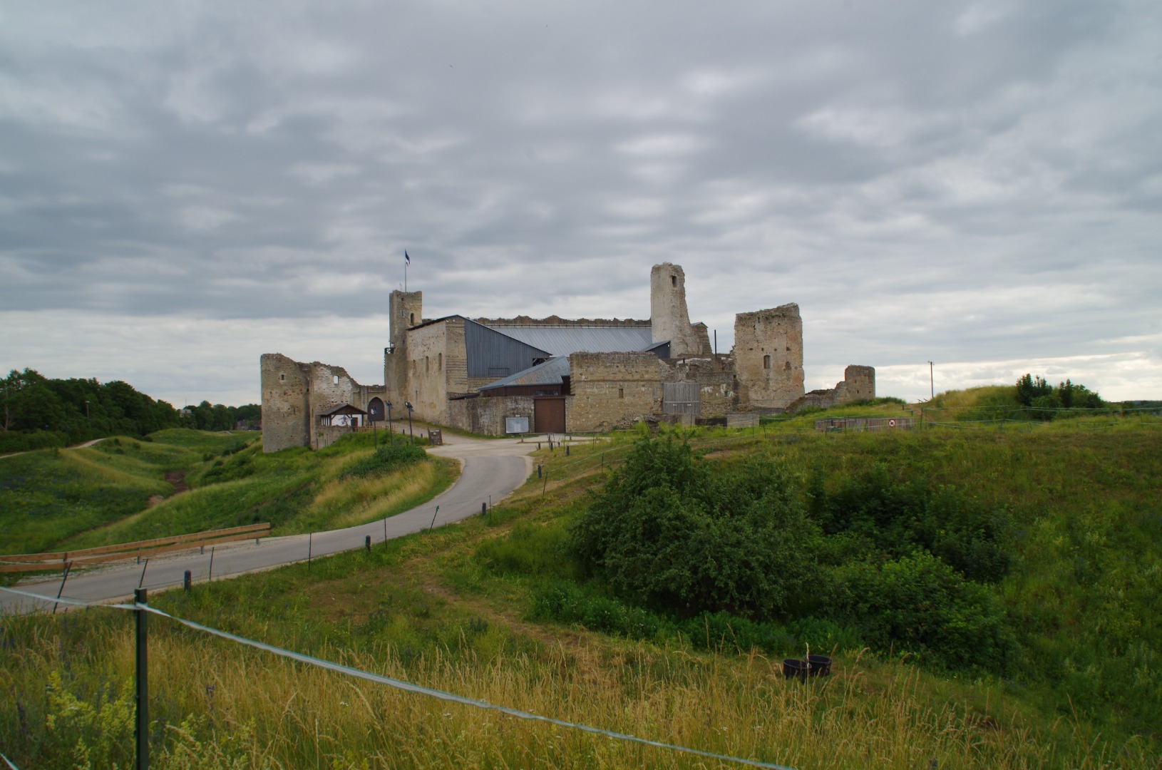 Rakvere lossivaremed rephoto