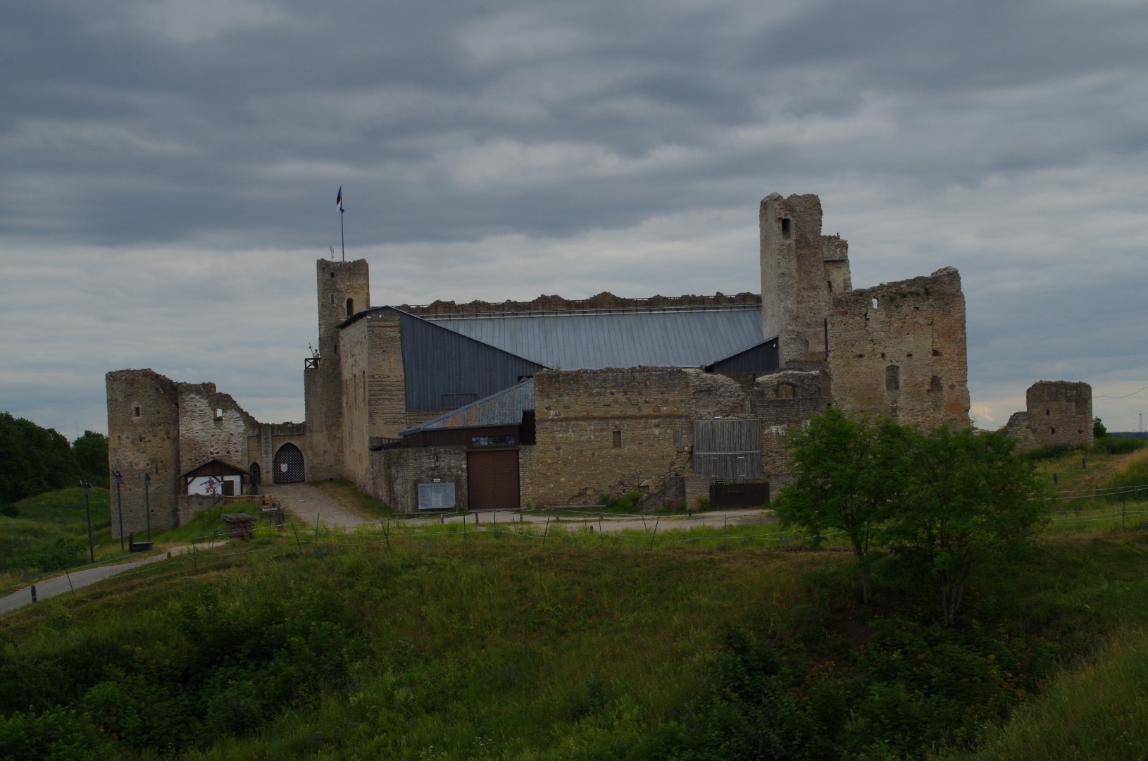 Rakvere, ümberpildistus gravüürist. rephoto