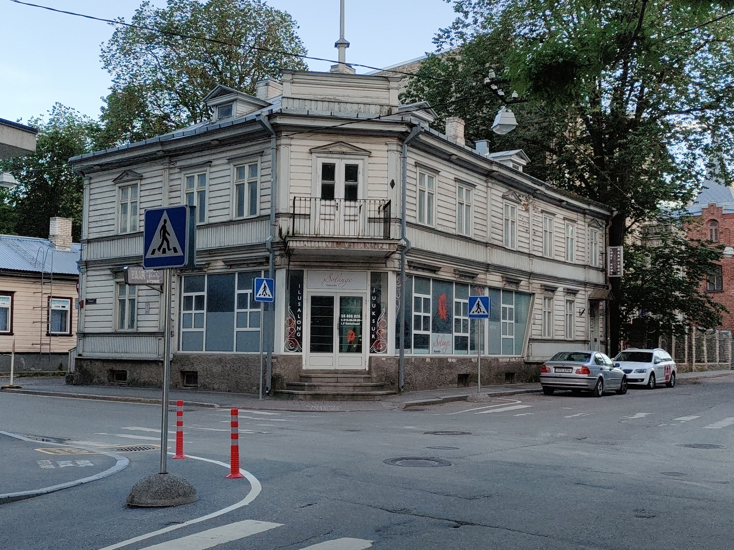 Elamu Tallinnas Sakala tn 19, vaade. Arhitekt Rudolf Knüpffer rephoto
