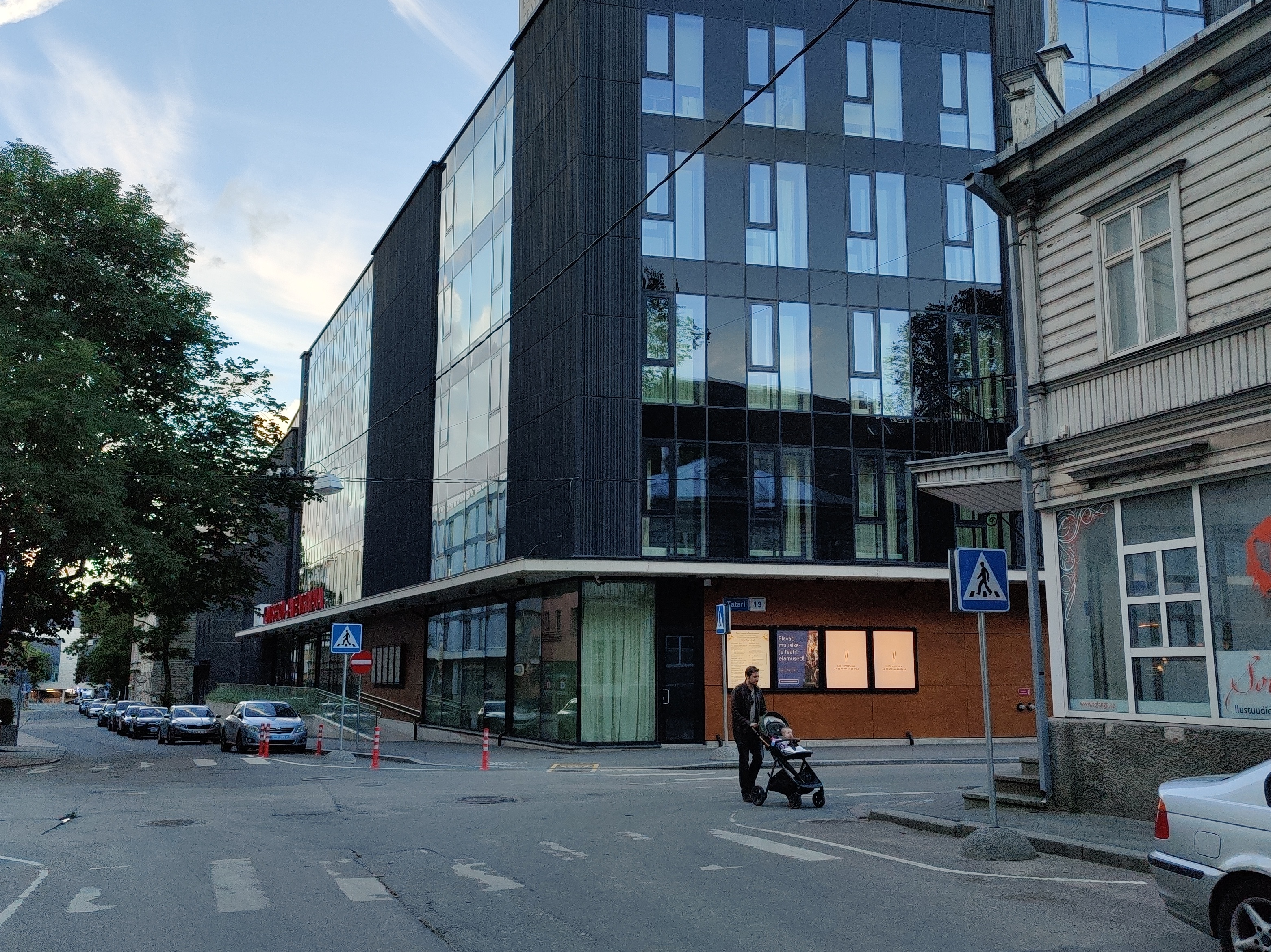 Sakala tn 17 elamu ja keemiline puhastus. Rekonstuktsioon: Herbert Johanson. Lammutatud rephoto