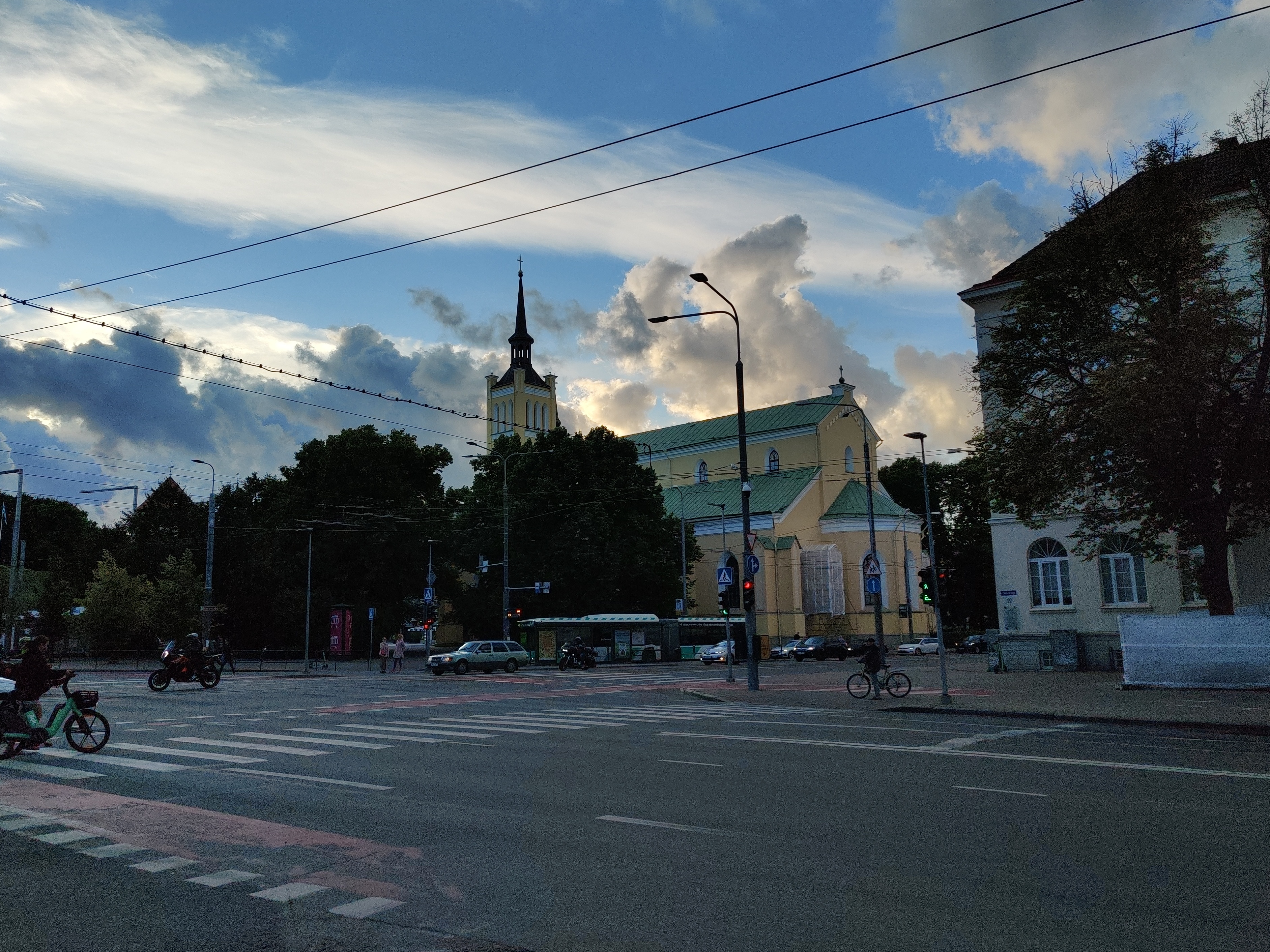 Tallinn, Vabaduse väljak, Jaani kirik. rephoto