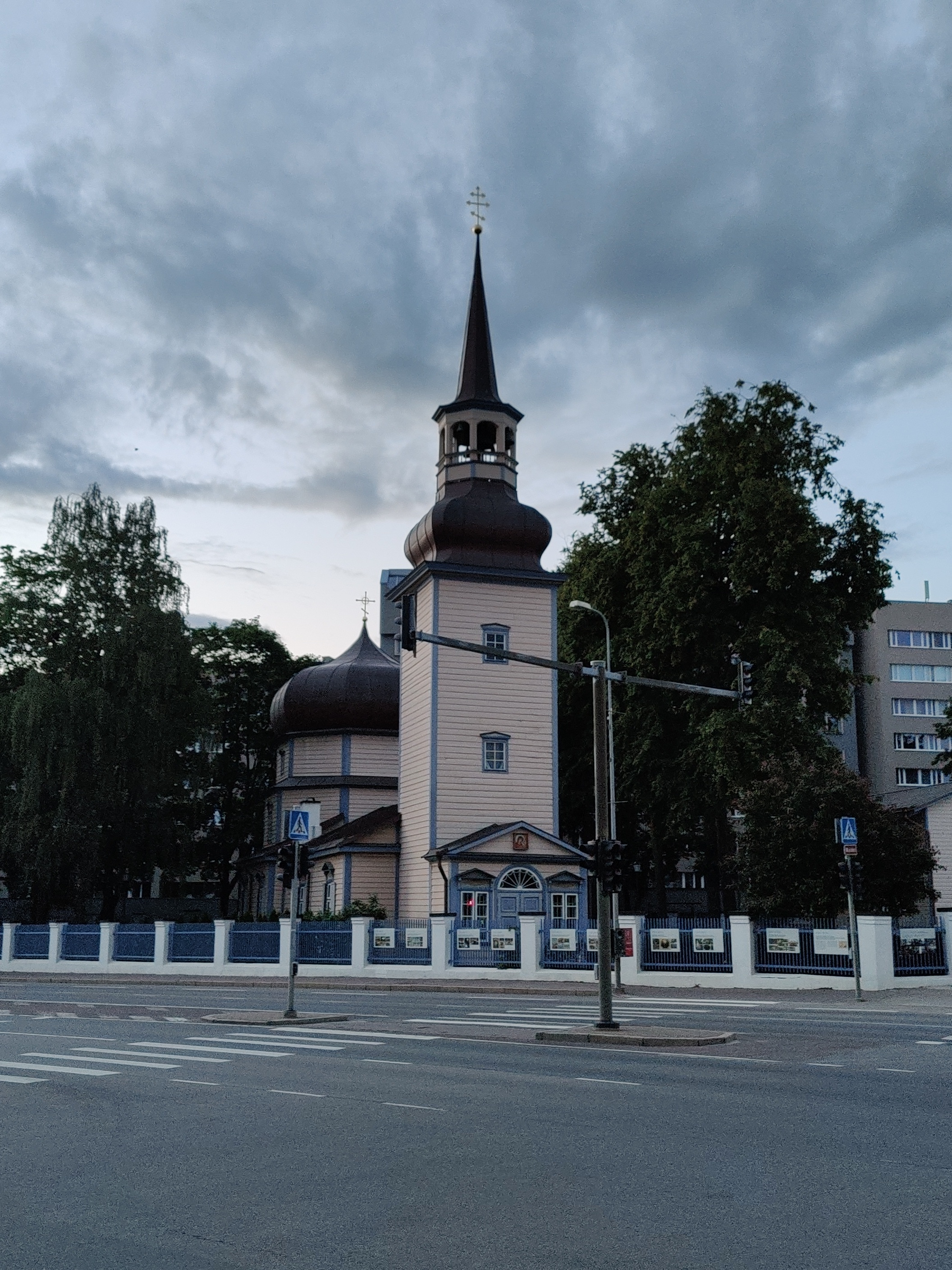 Vaade Kaasani kirikule rephoto