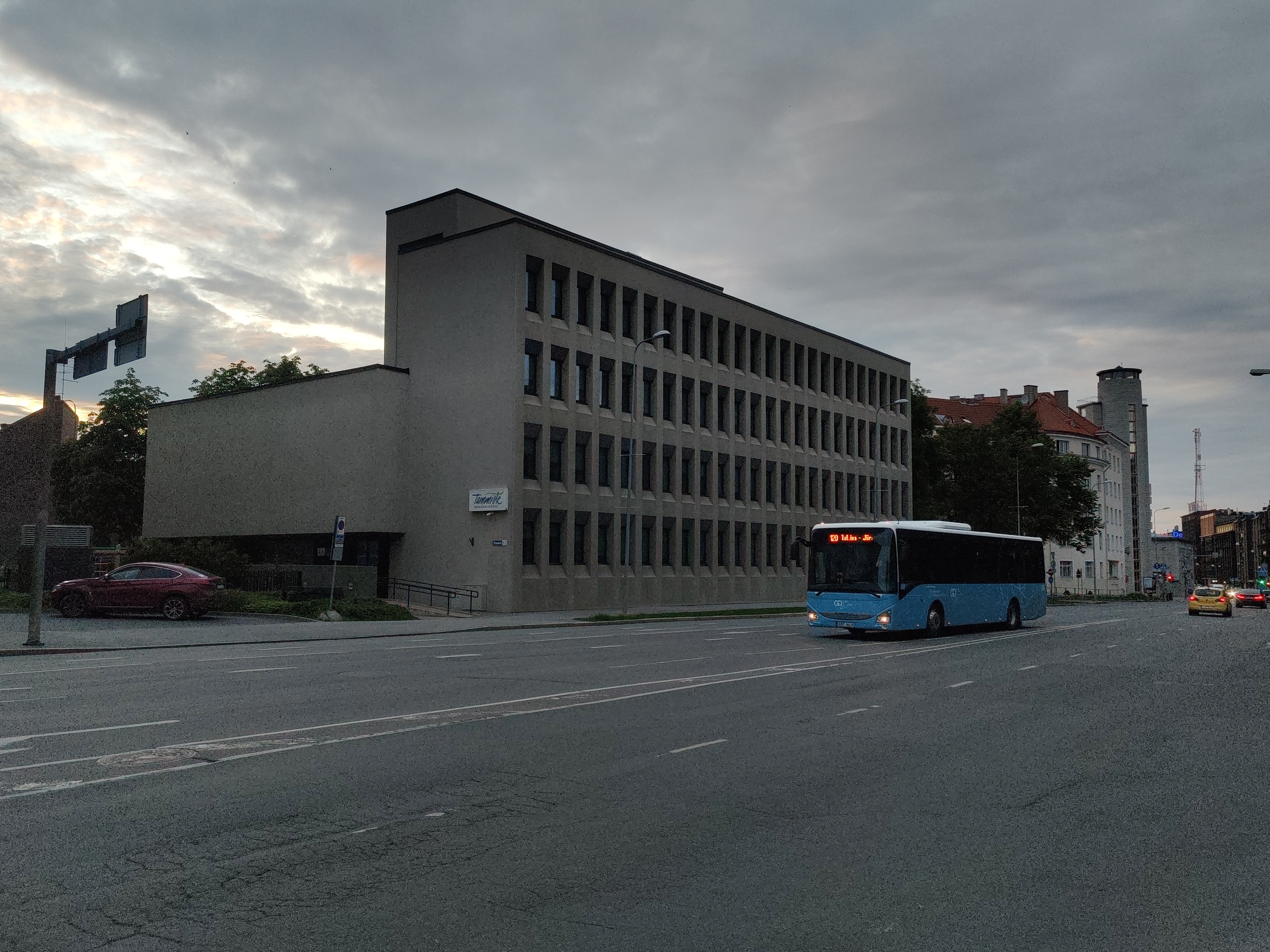 Gonsiori Street in Tallinn rephoto