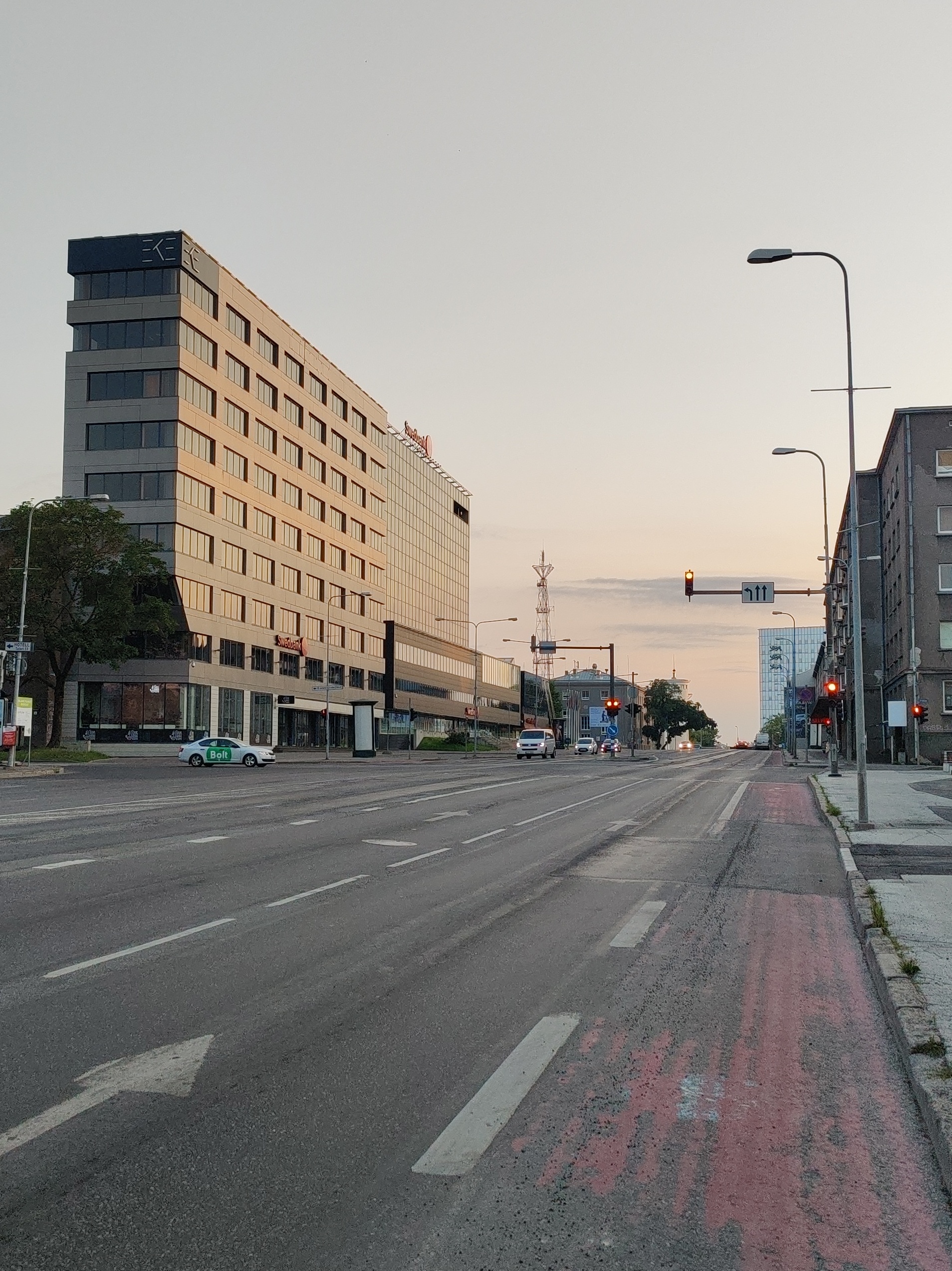 Vaade piki Kingissepa tänavat rephoto