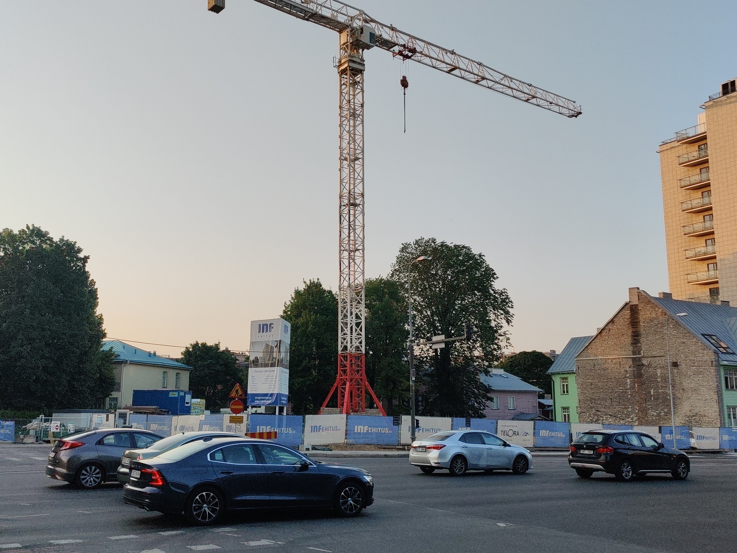 Production unit Eesti Gaas building in Kingissepa t 9. rephoto