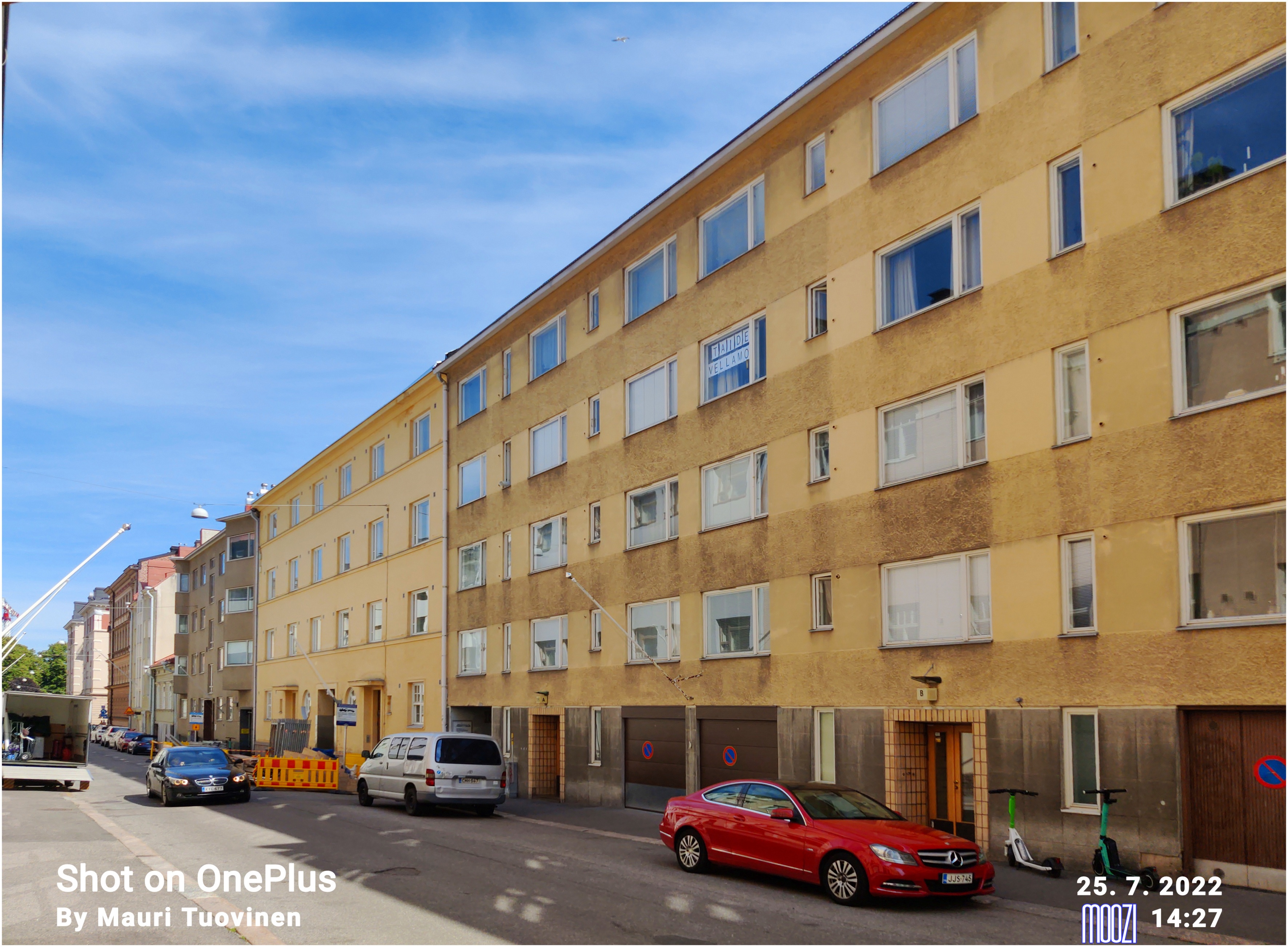 Merimiehenkatu 16, 14, 12, 10, 8. rephoto