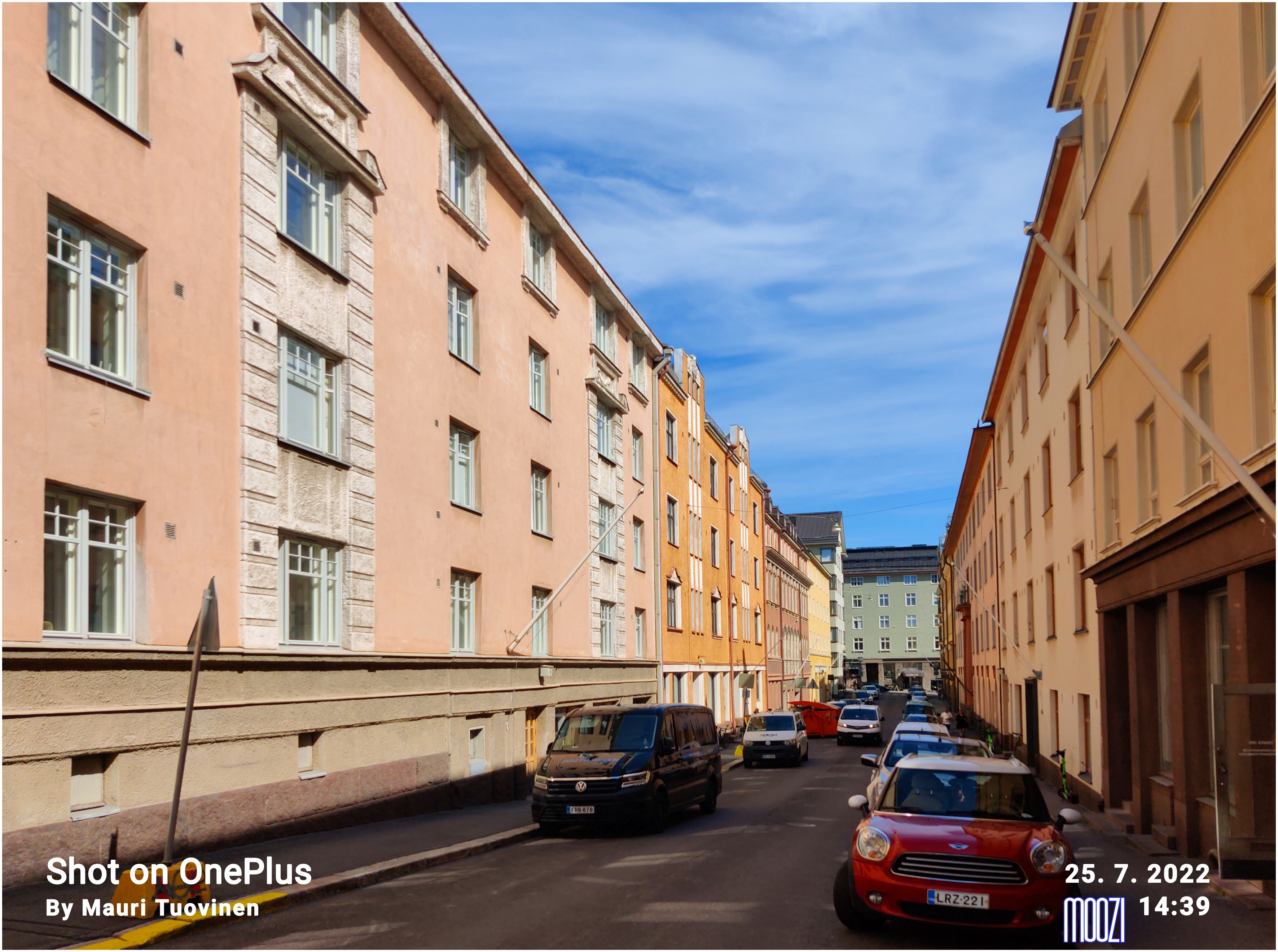Jääkärinkatu 9, 7, 5. Helsingfors Nya Läskdrycksfabrikin kuorma-ajuri kadulla. rephoto