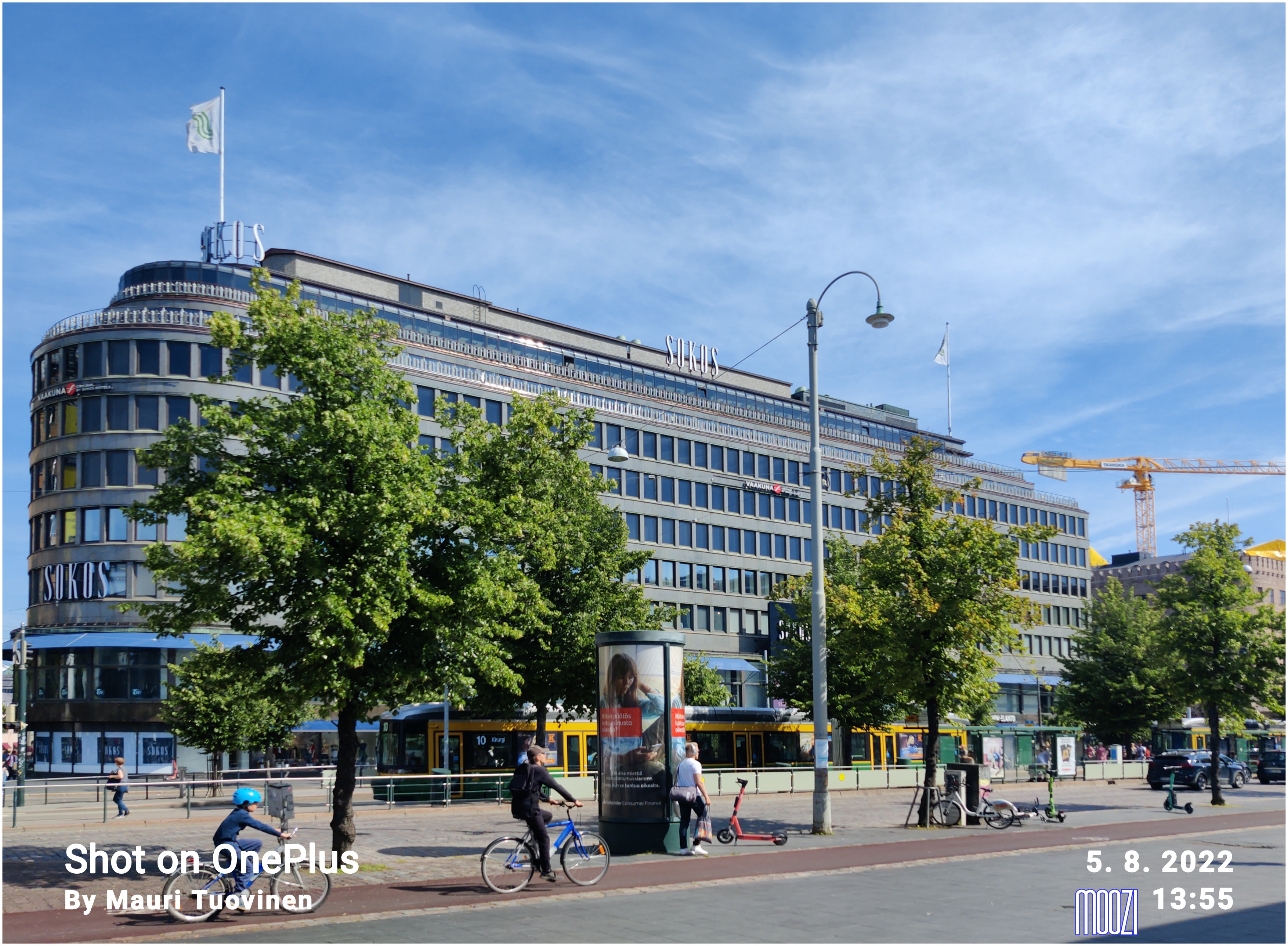Heikinkatu 13 (= Mannerheimintie 9). rephoto