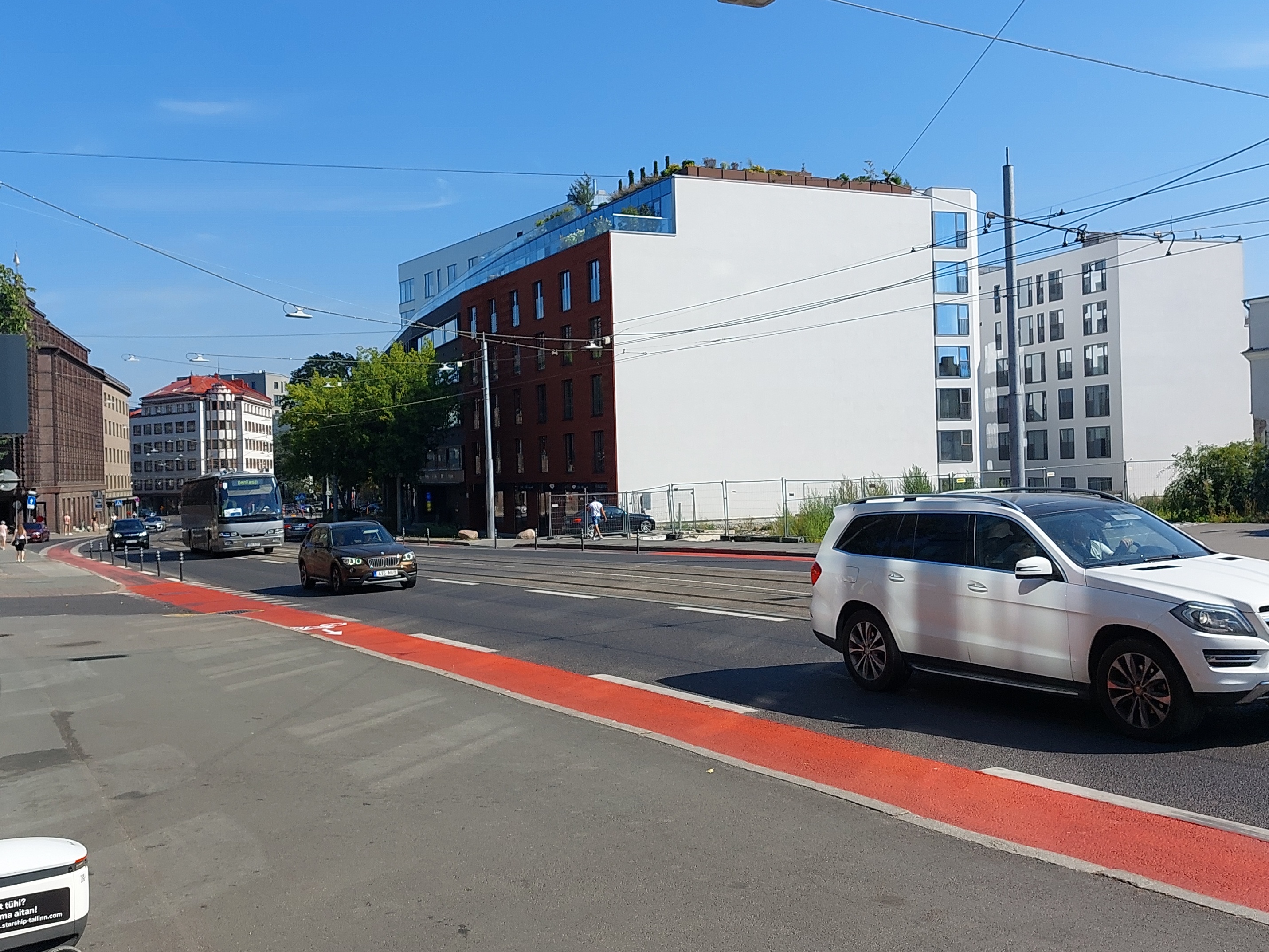 37 building of Pärnu highway, view by Tõnismäe. rephoto